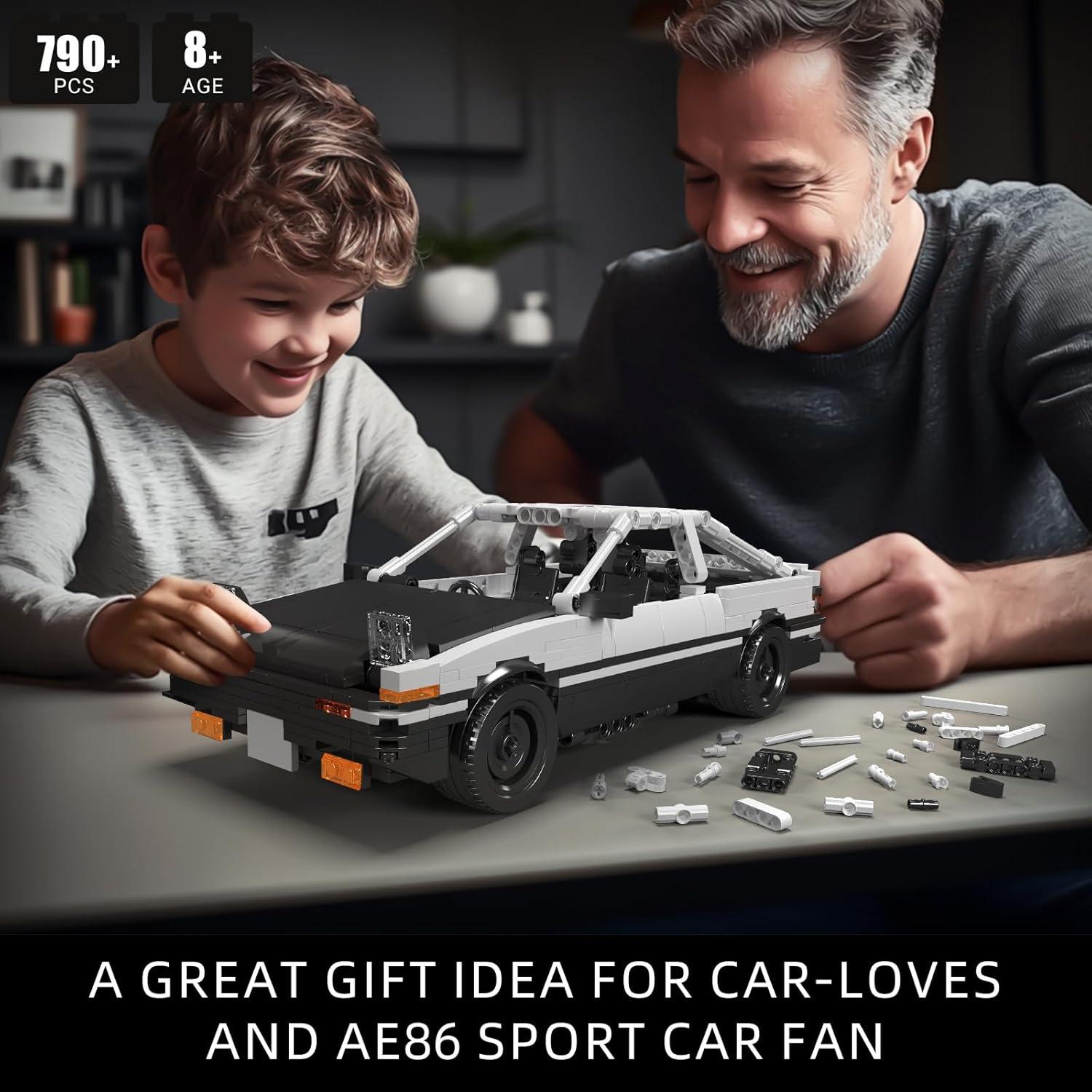 Coche de Construcción Mould King 15064 AE86 790 Piezas