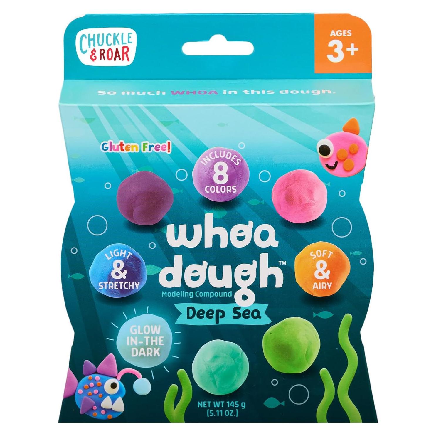 Arcilla Secado al Aire Whoa Dough 8 Colores Chuckle y Roar