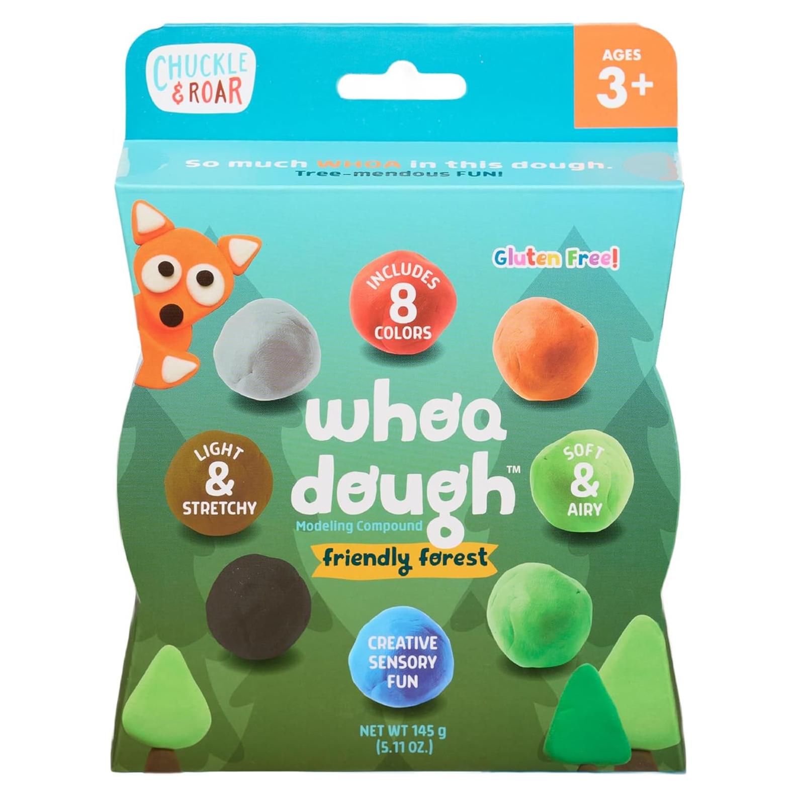 Arcilla Secado al Aire Whoa Dough 8 Colores Bosque Amistoso