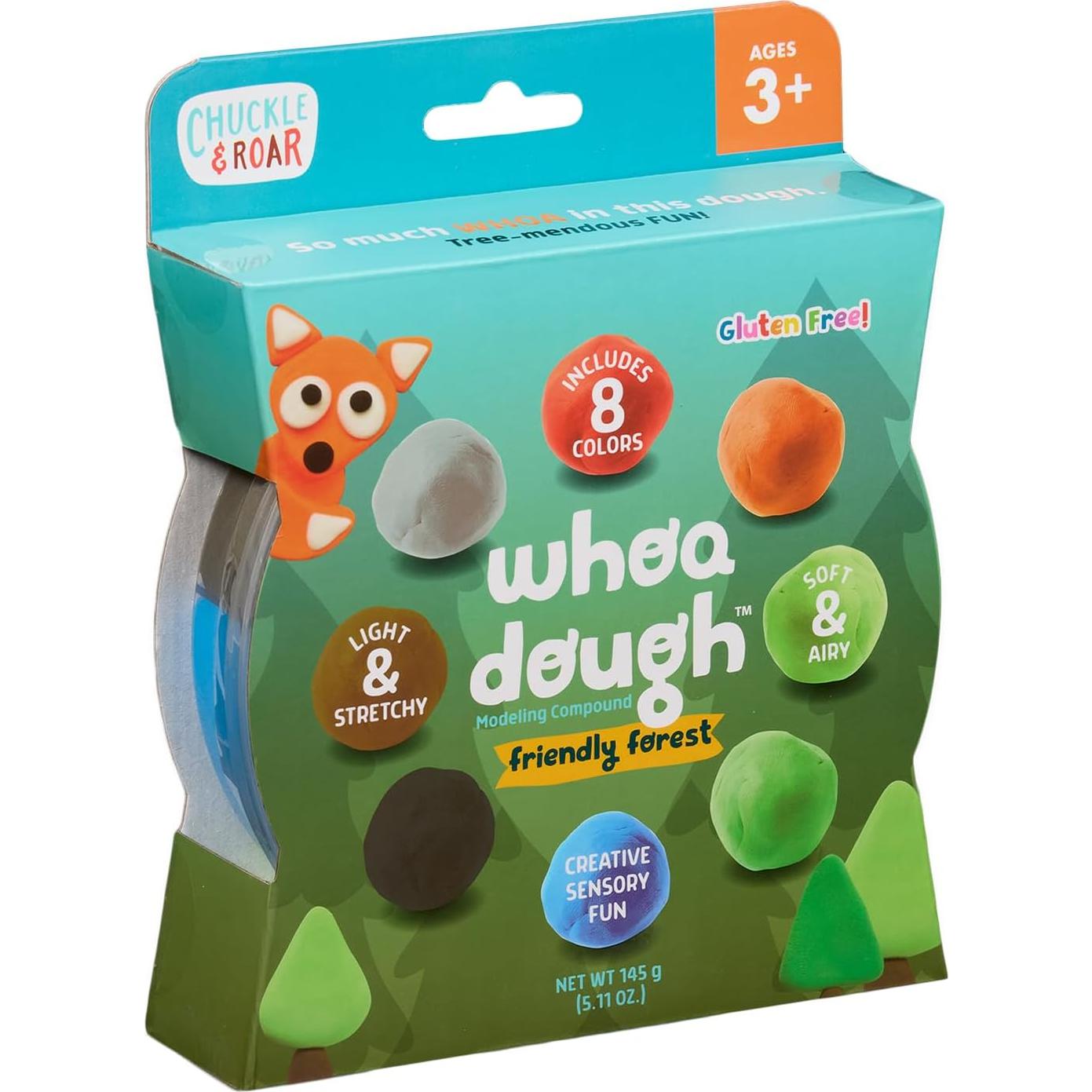 Arcilla Secado al Aire Whoa Dough 8 Colores Bosque Amistoso