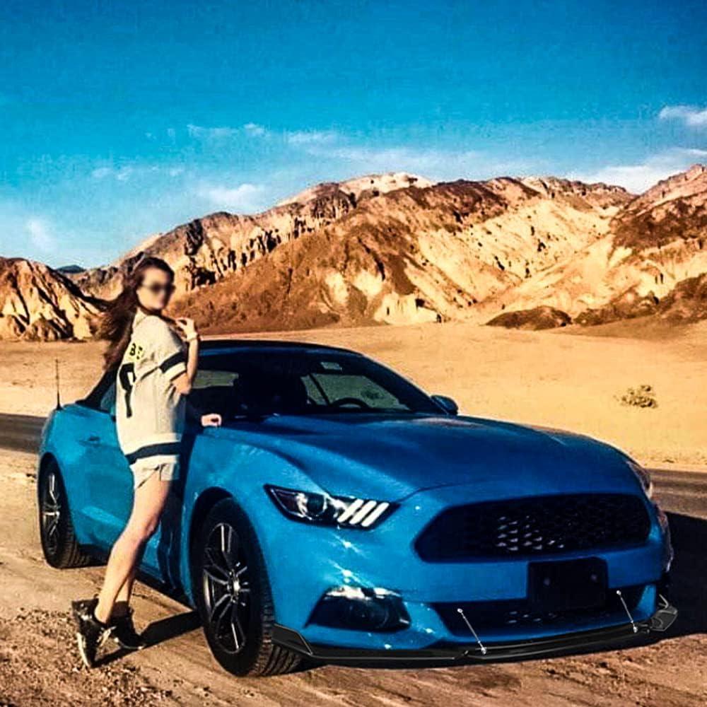 Divisores de Labio Frontal Negro DREAMIZER para Autos Universales