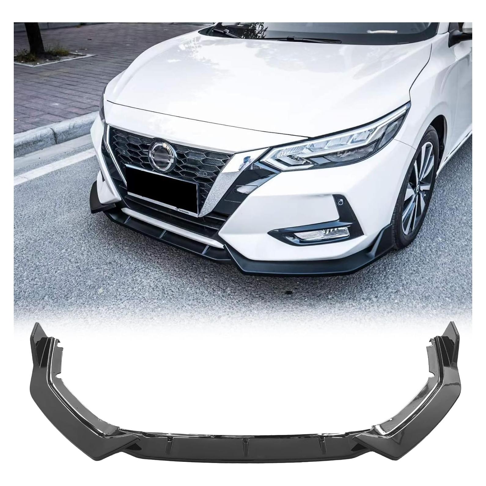 Labio de Parachoques Frontal FREEMOTOR802 para Nissan Sentra 2020-2023