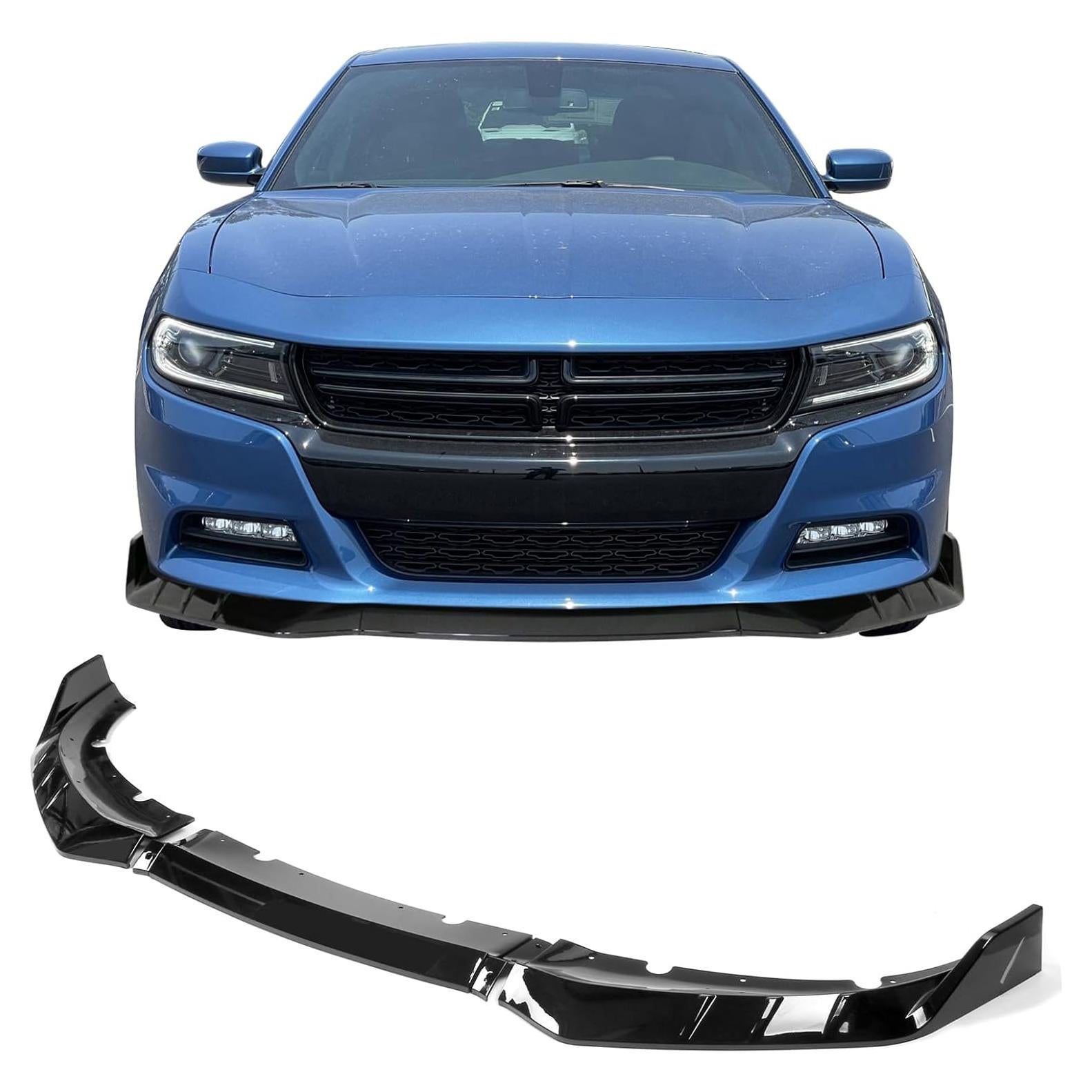Labio de Parachoques Frontal IKON MOTORSPORTS para Dodge Charger 2015-2023
