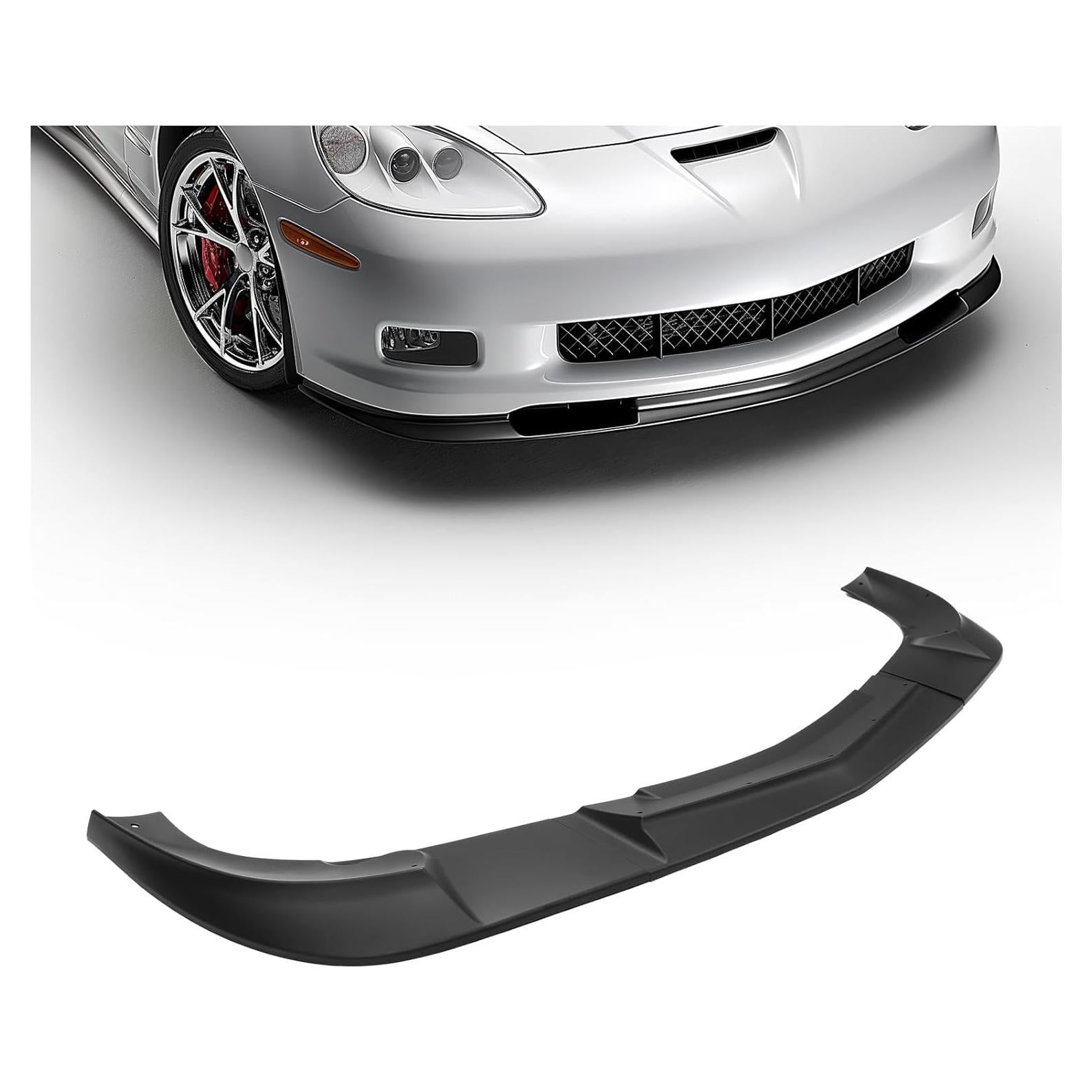 Labio Divisor Parachoques Frontal Ainuosen para Chevy Corvette C6 2005-2013