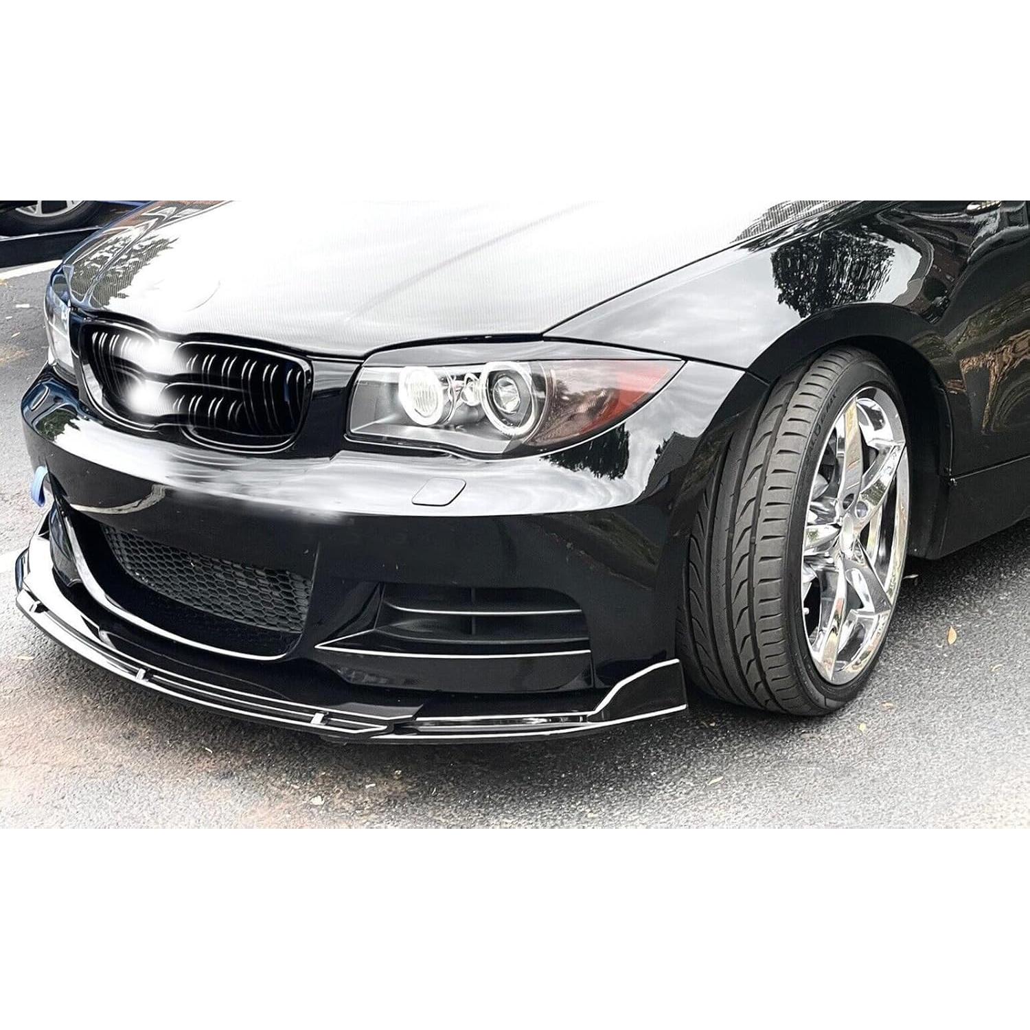 Labio de Parachoques Frontal Universal Aokzeeo ABS Negro