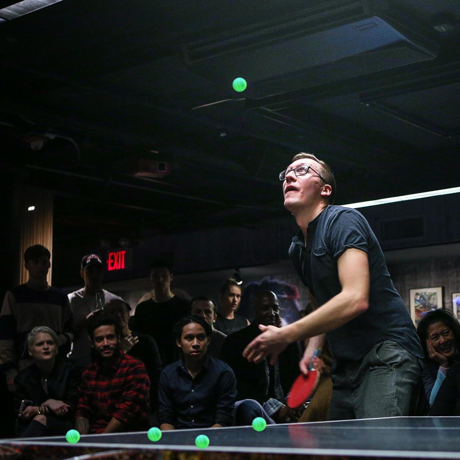 Pelotas de Ping Pong Meizhouer 12 Piezas Brillantes