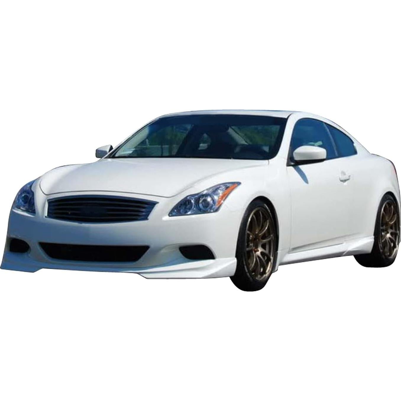 Labio Divisor Parachoques Frontal FREEMOTOR802 para Infiniti G37/Q60