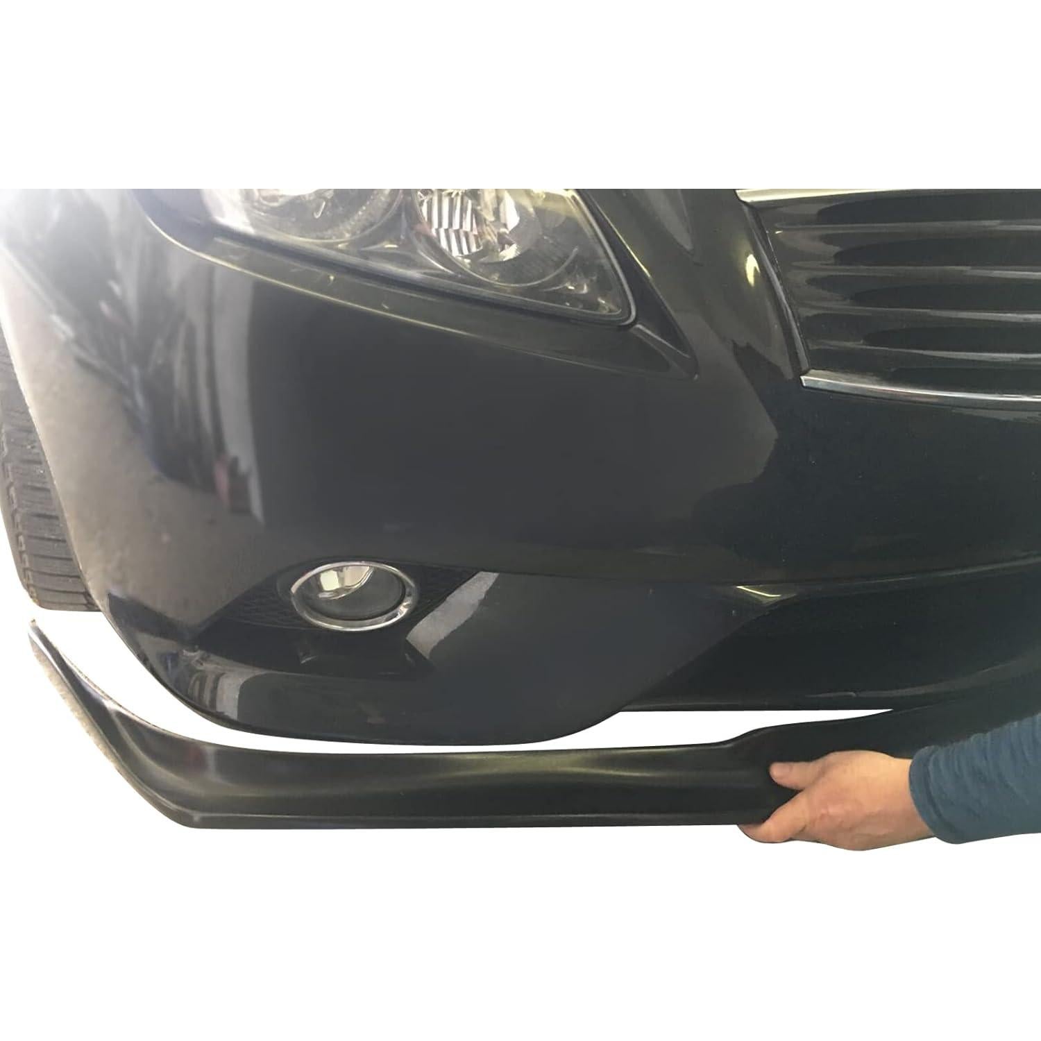 Labio Divisor Parachoques Frontal FREEMOTOR802 para Infiniti G37/Q60