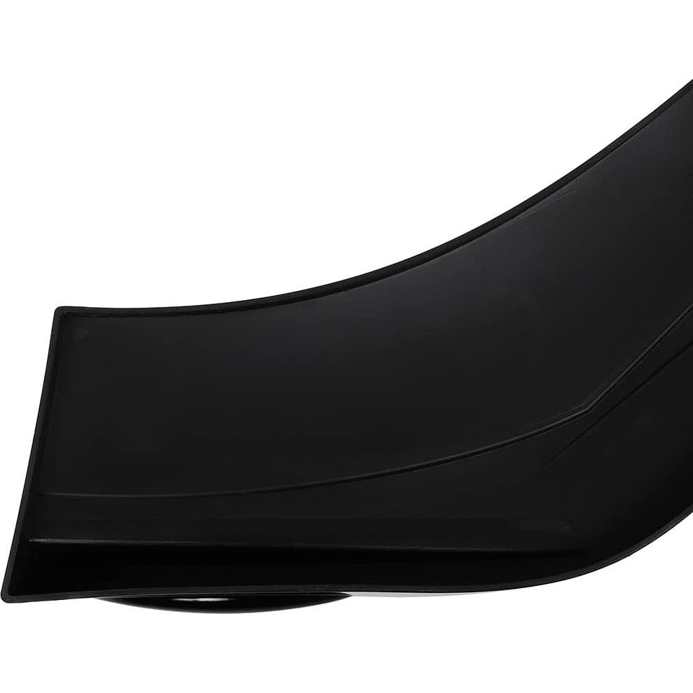 Labio de Parachoques Frontal ZSPART Ajustable Negro Brillante