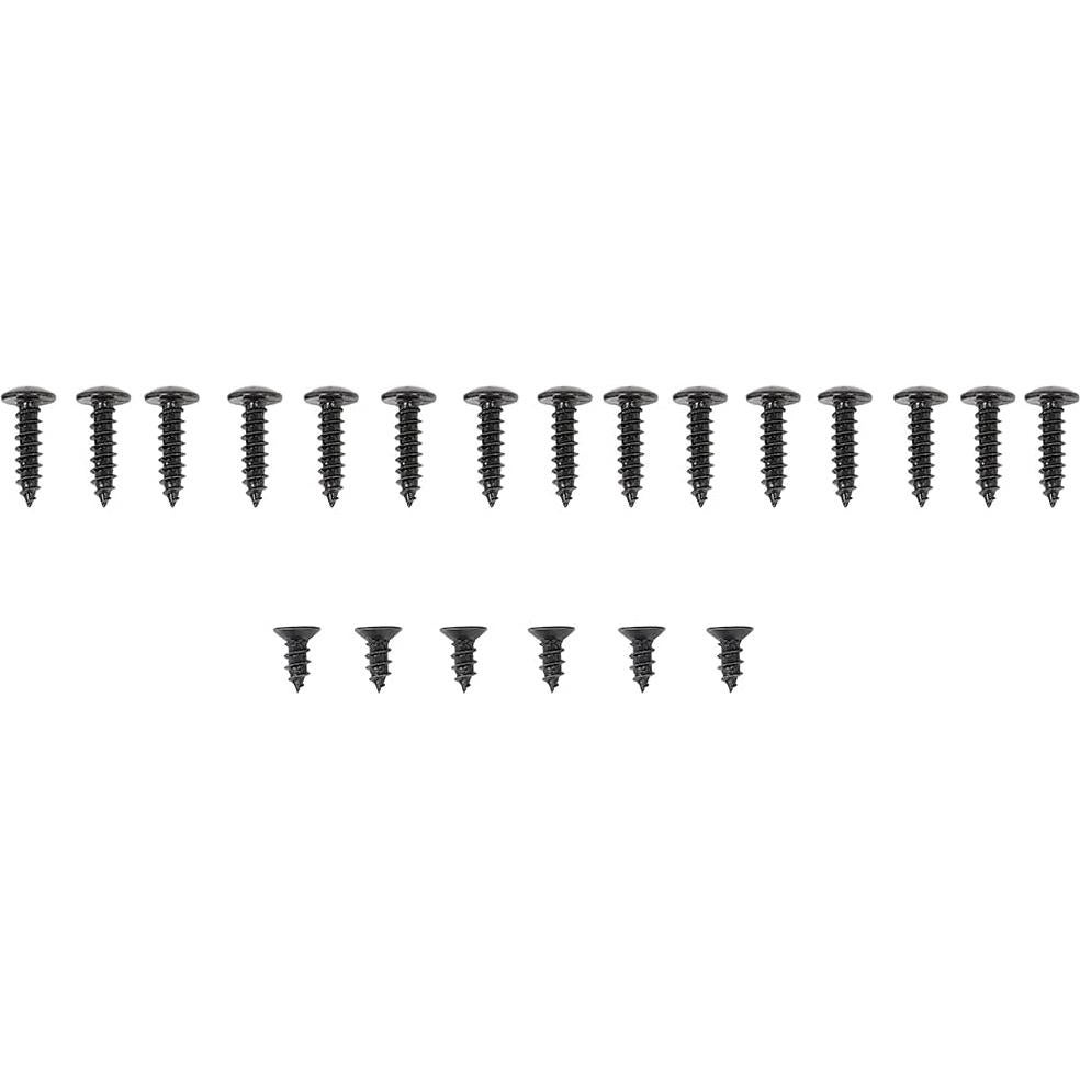 Labio de Parachoques Frontal ZSPART Ajustable Negro Brillante