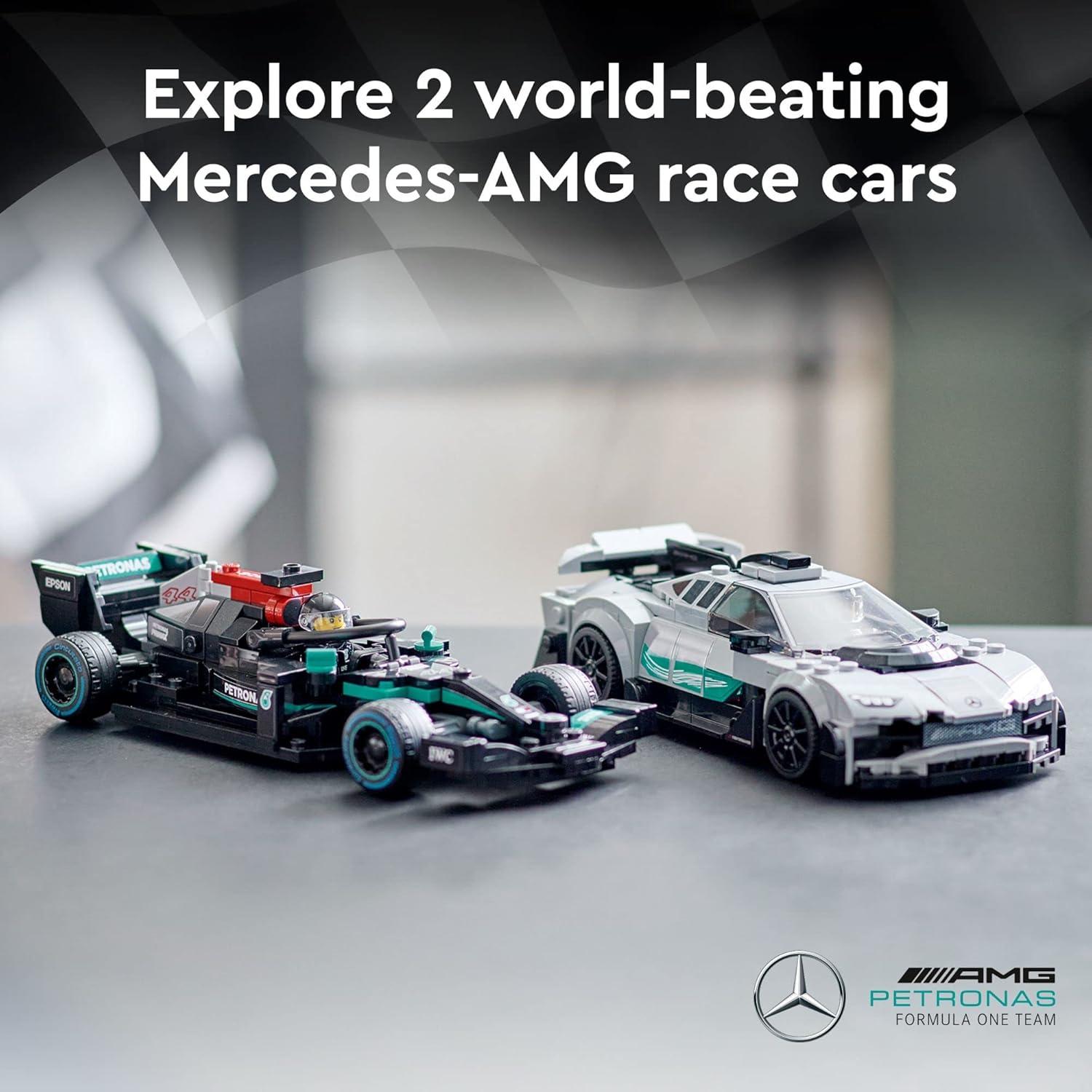 LEGO Speed Champions Mercedes-AMG F1 W12 E y Proyecto Uno 76909