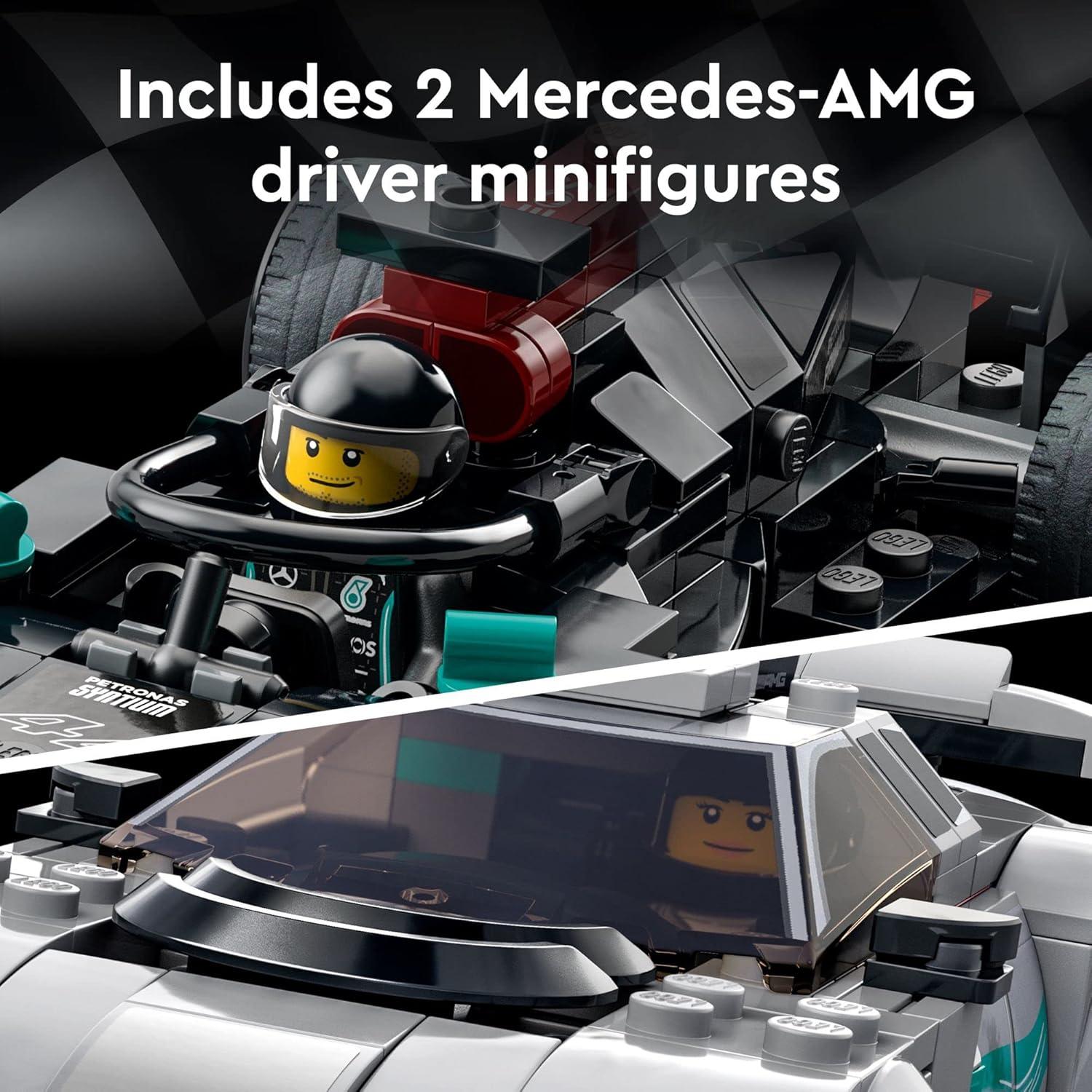 LEGO Speed Champions Mercedes-AMG F1 W12 E y Proyecto Uno 76909