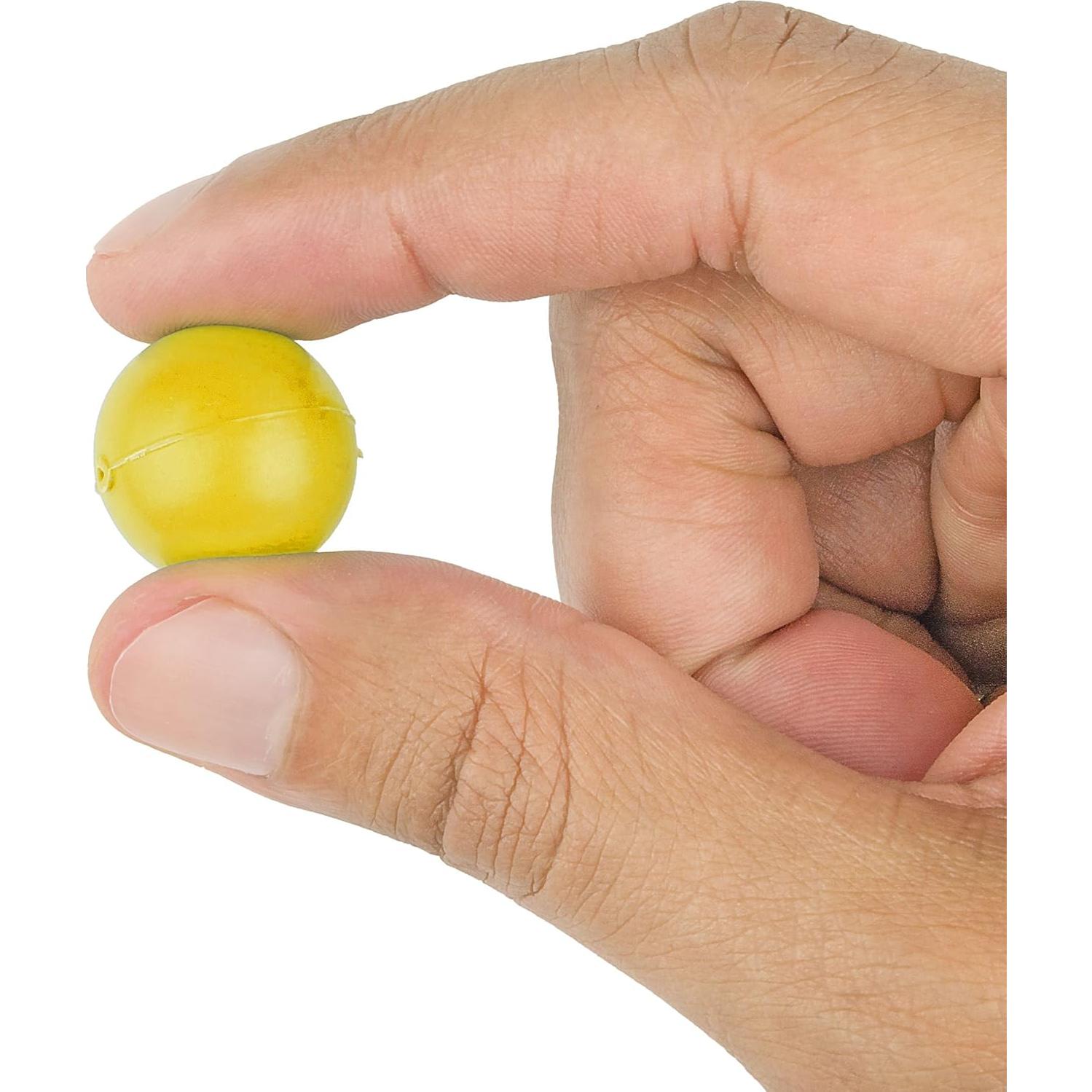 Pelotas Mini Ping Pong Amarillo 19mm 100 Piezas Fairly Odd