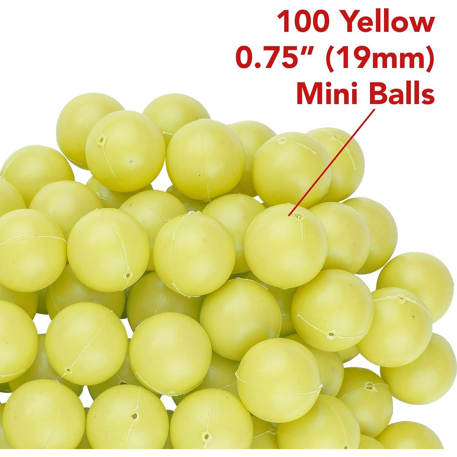 Pelotas Mini Ping Pong Amarillo 19mm 100 Piezas Fairly Odd