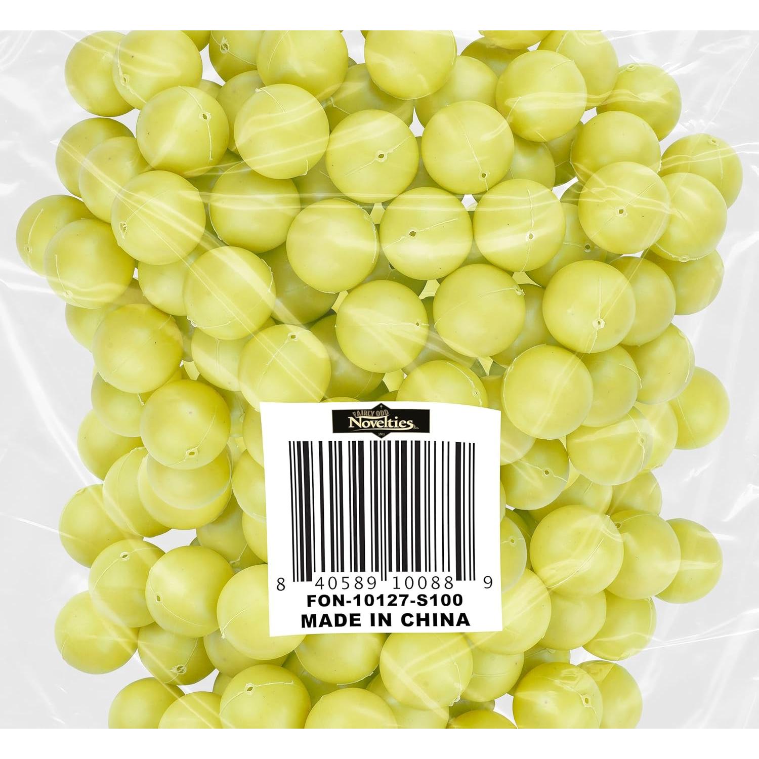 Pelotas Mini Ping Pong Amarillo 19mm 100 Piezas Fairly Odd