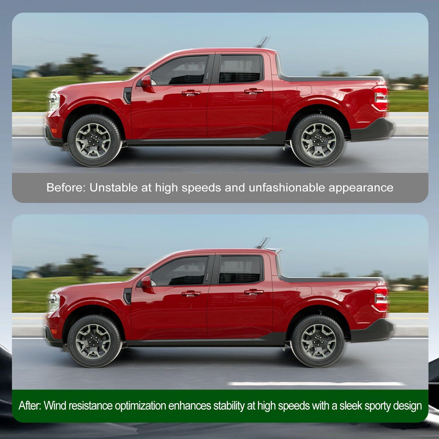 Spoiler Trasero xipoqix ABS Fibra de Carbono para Ford Maverick 2022-2025