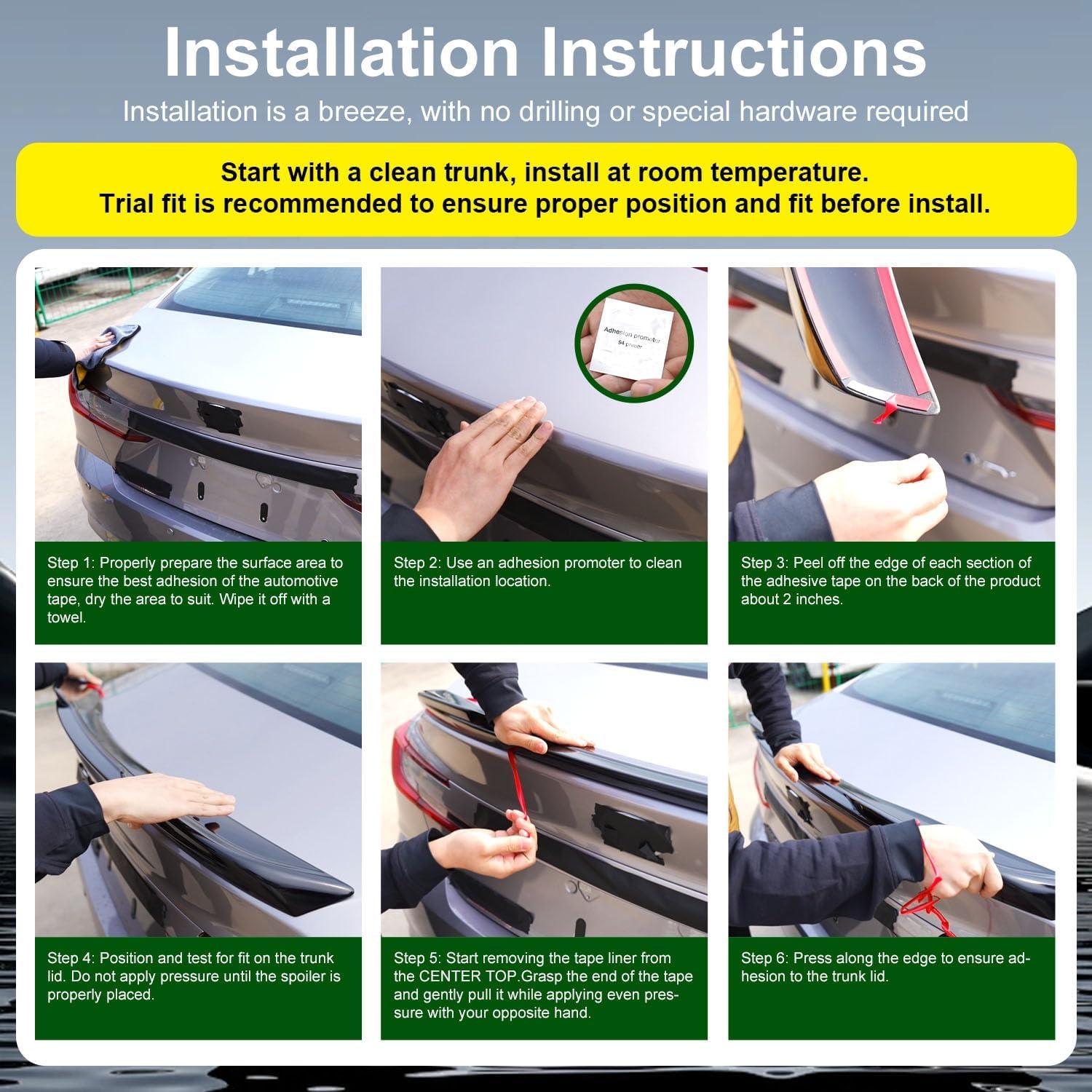 Spoiler Trasero xipoqix ABS Fibra de Carbono para Ford Maverick 2022-2025