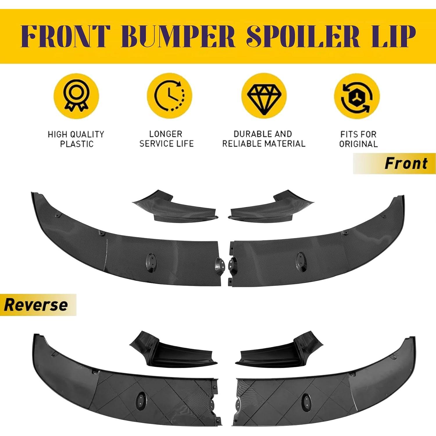 Labio Spoiler Frontal BMW Serie 5 F10 2011-2016 Fibra de Carbono