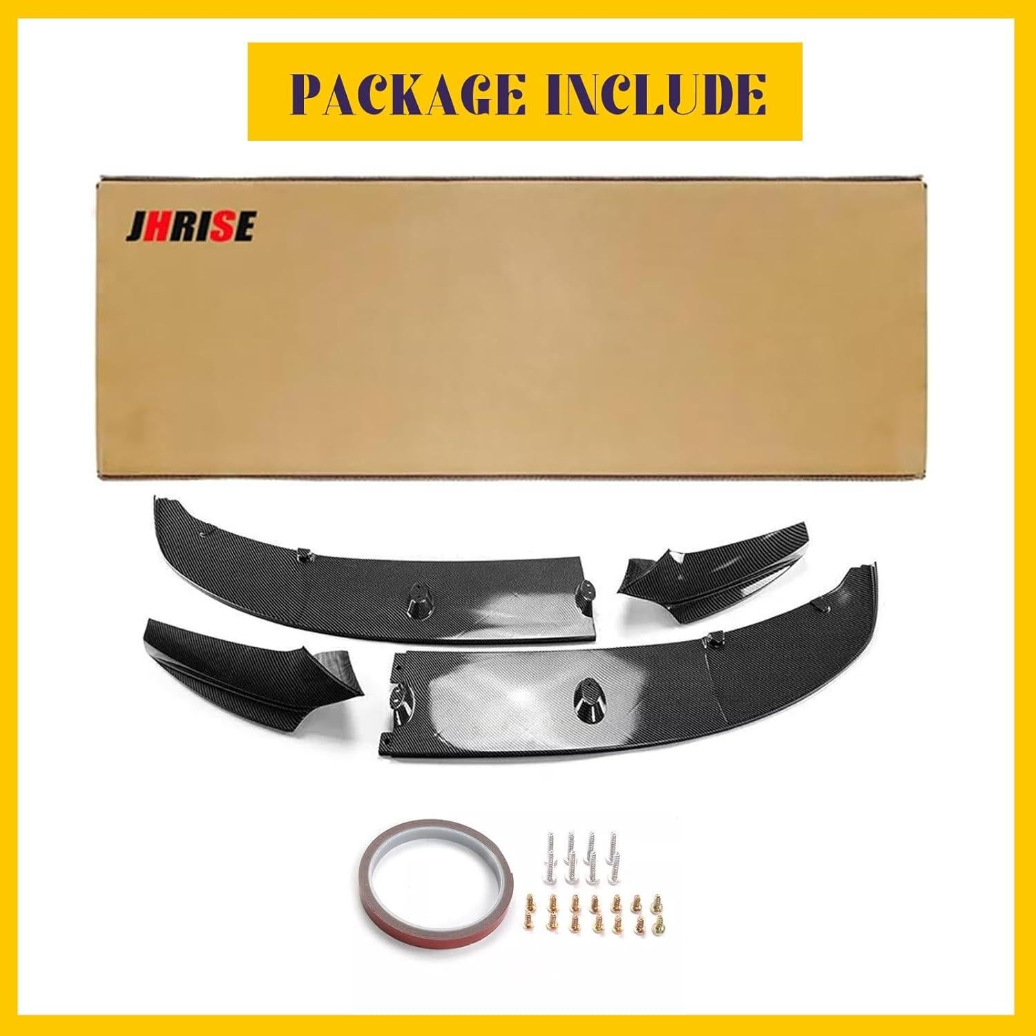 Labio Spoiler Frontal BMW Serie 5 F10 2011-2016 Fibra de Carbono