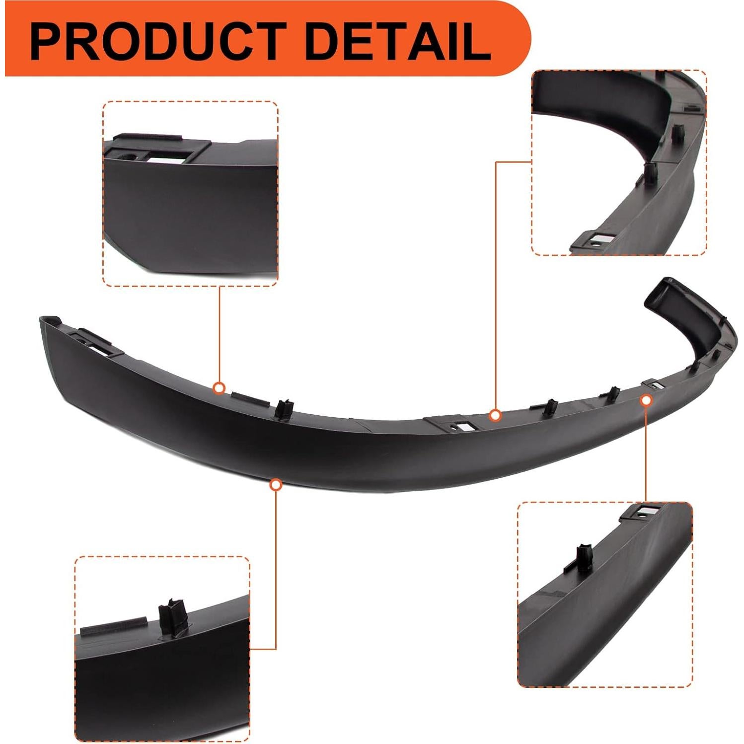 Deflector de Aire Frontal Inferior ECOTRIC para Dodge Ram 1500/2500/3500