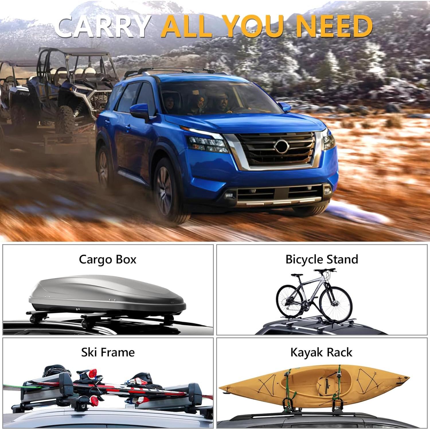 Barras Transversales Tuyoung para Nissan Pathfinder 2022-2025