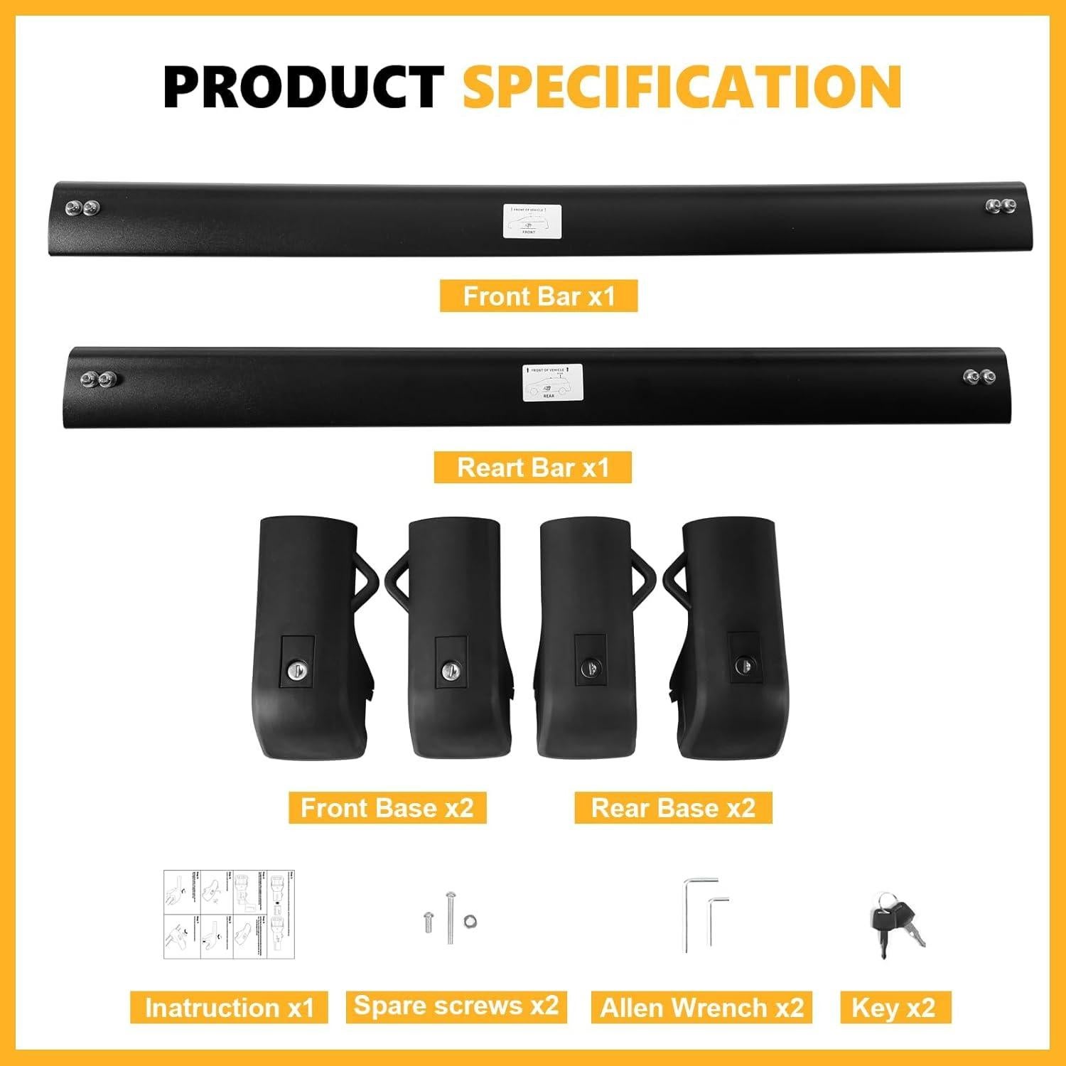 Barras Transversales Tuyoung para Nissan Pathfinder 2022-2025
