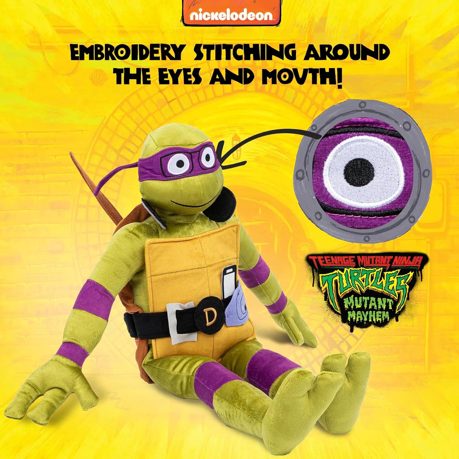 Almohada de Peluche Tortugas Ninja Donatello Jay Franco 66 cm