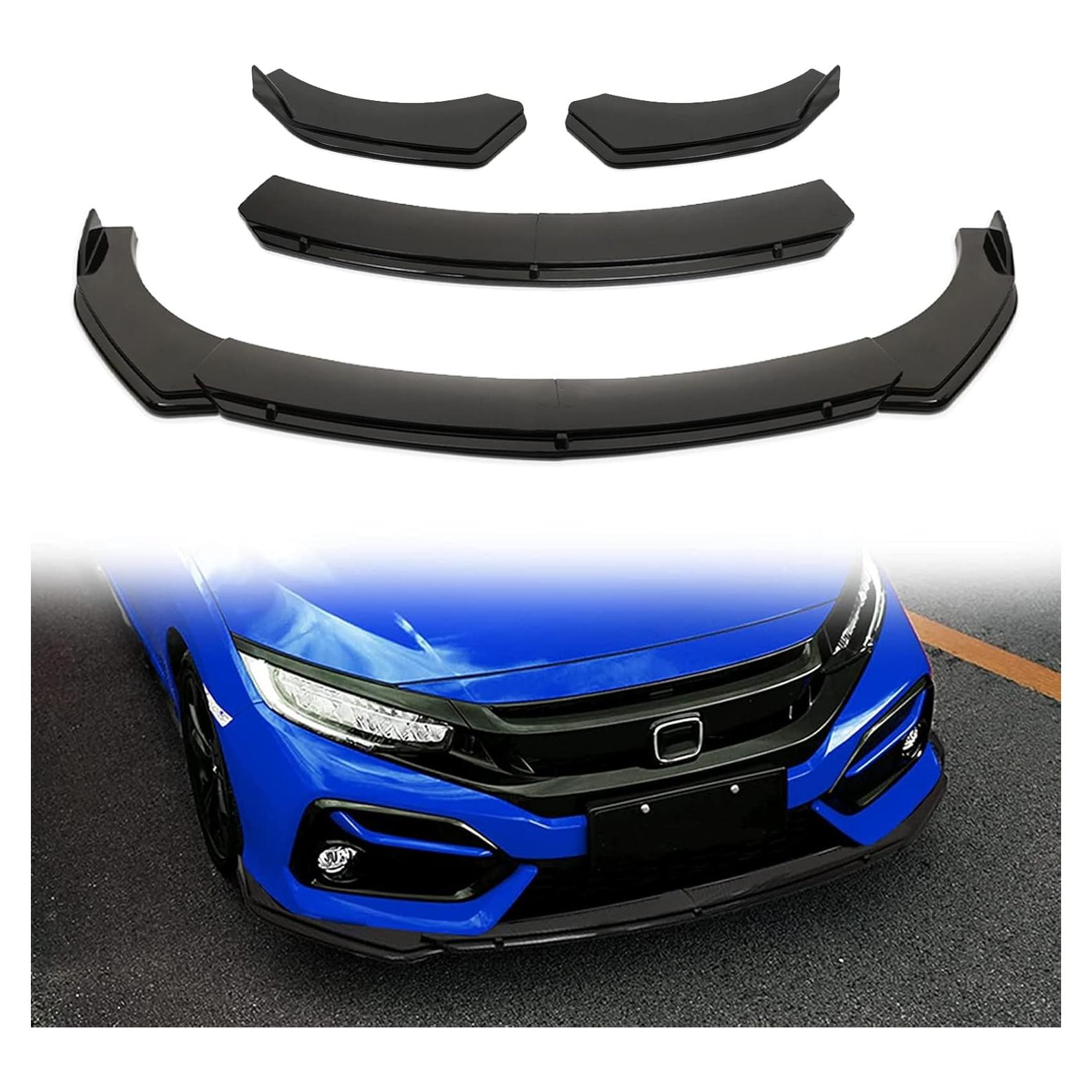 Difusor Protector de Spoiler Frontal DREAMIZER Universal Negro