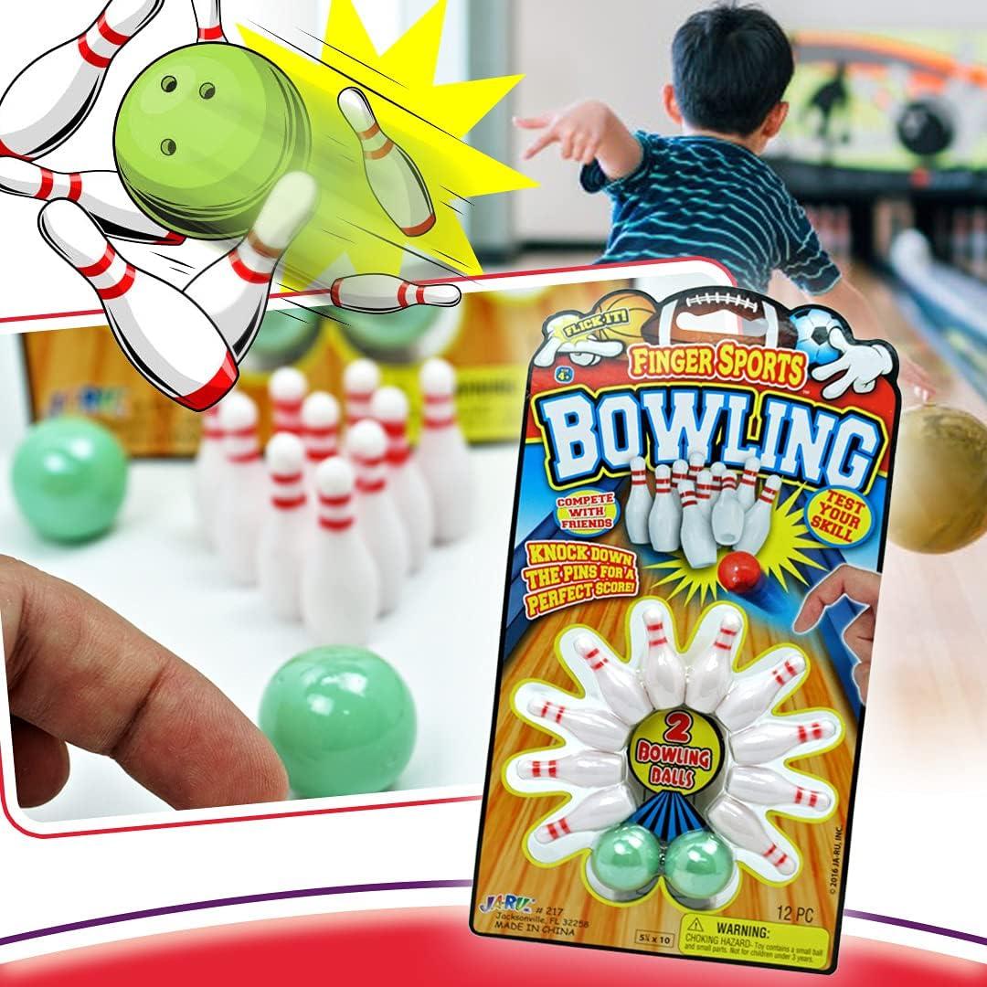 Set de Bowling Miniatura JA-RU 2 Paquetes para Niños