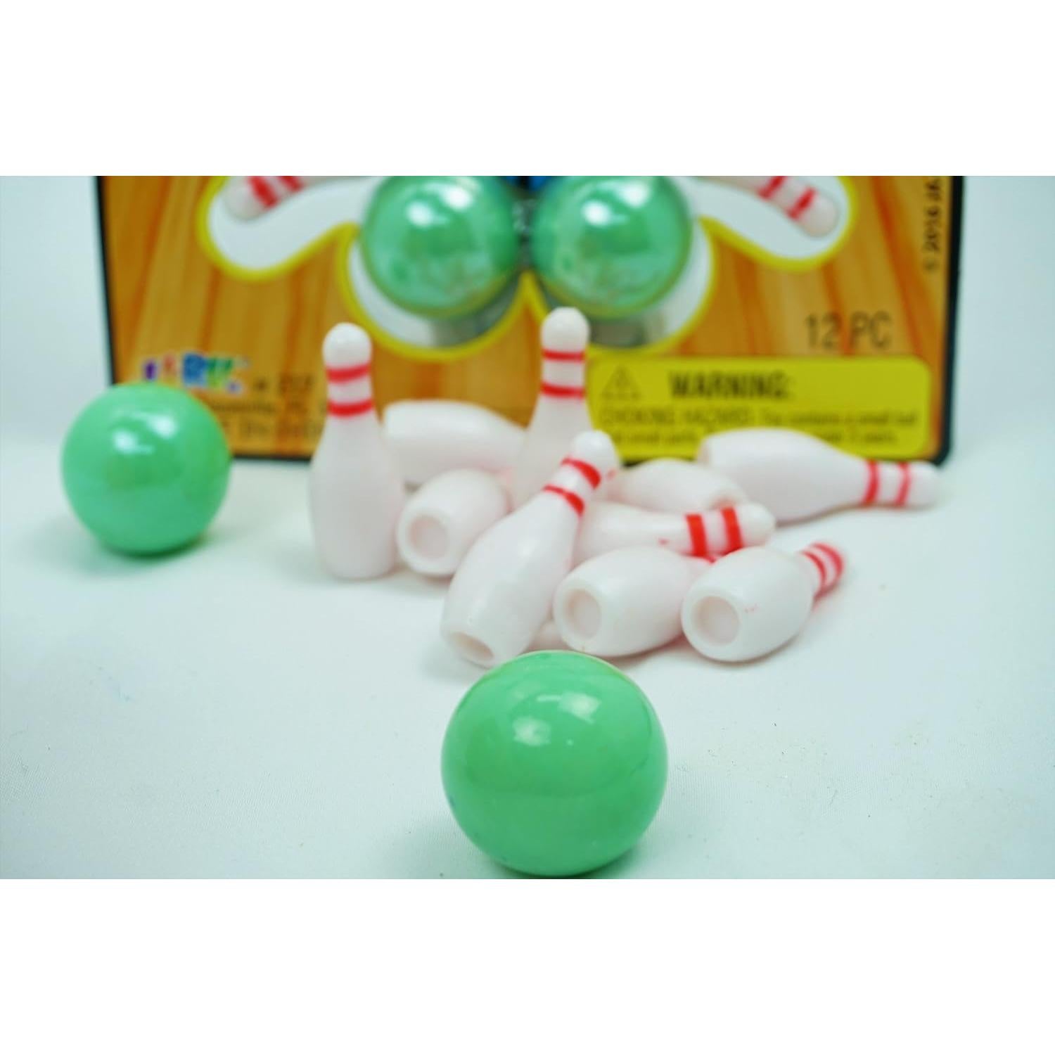 Set de Bowling Miniatura JA-RU 2 Paquetes para Niños
