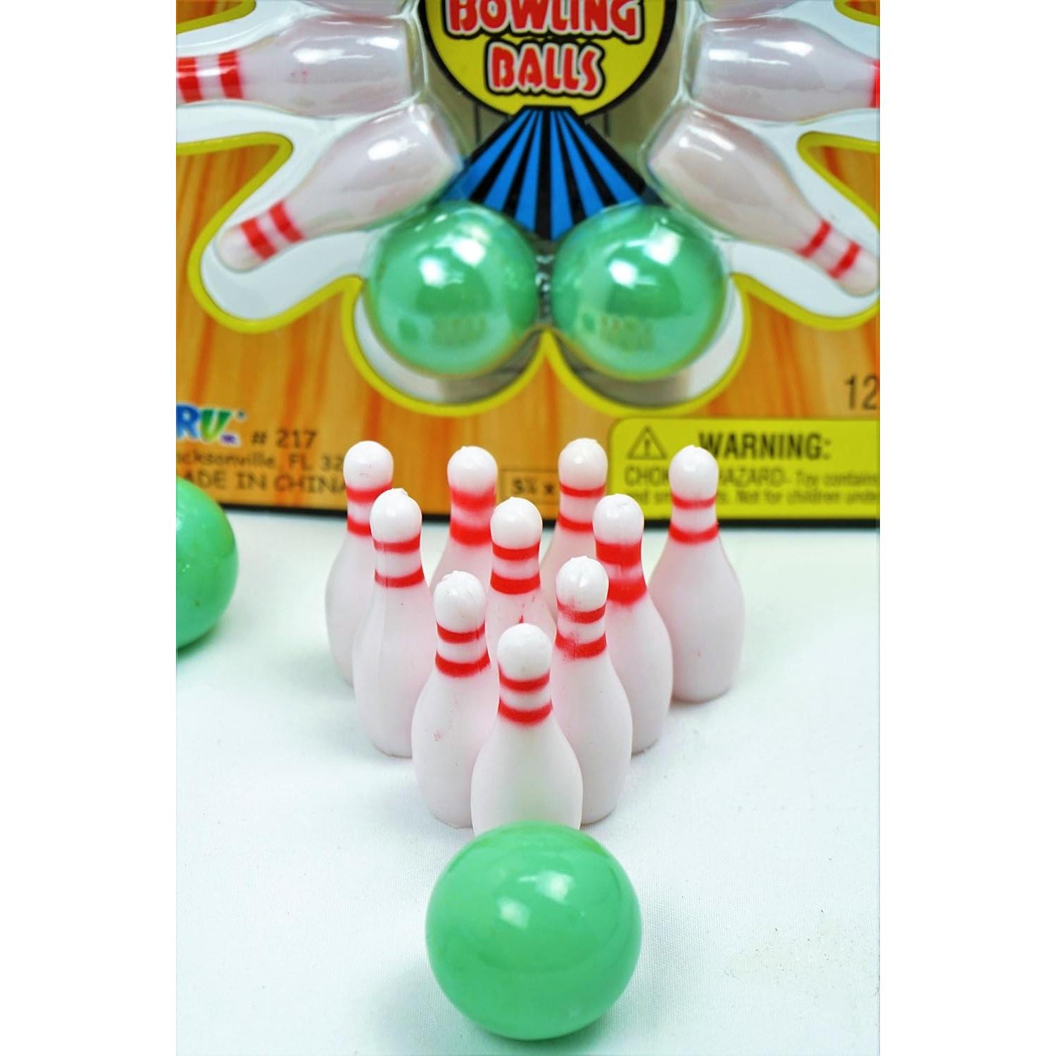 Juego de Bolos Miniatura JA-RU 1 Set para Dedos