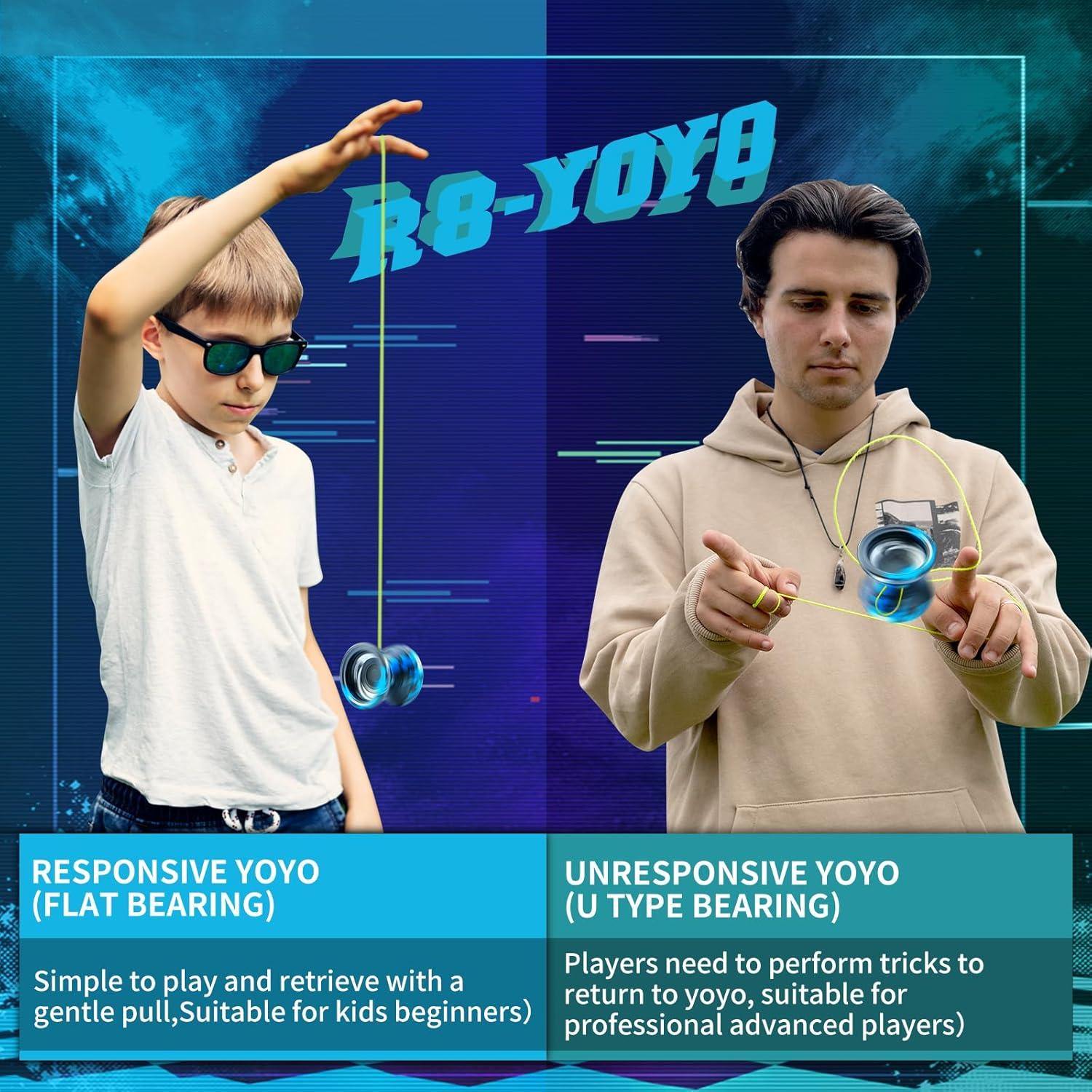 Yoyo WATIEOBOO R8 Profesional Doble Función con Accesorios