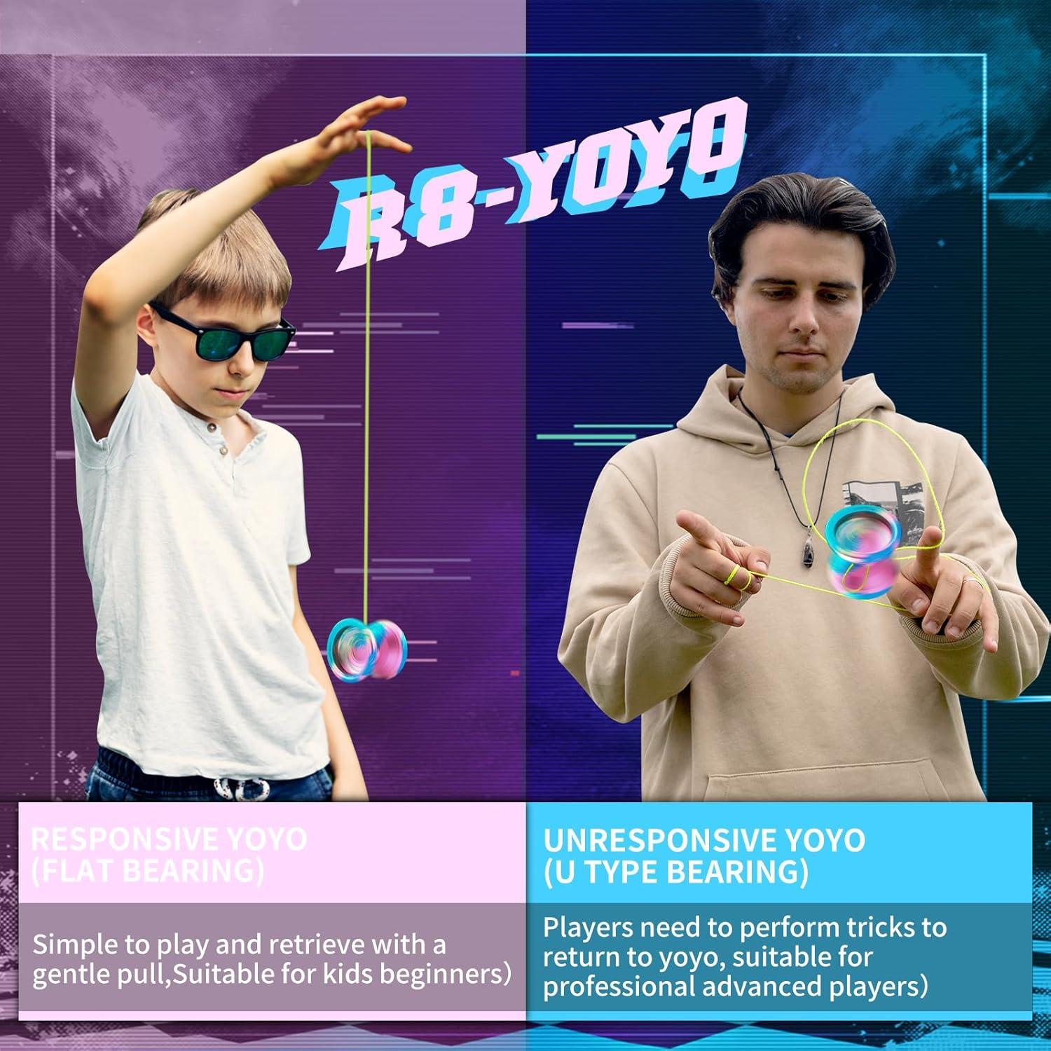 Yoyo WATIEOBOO R8 Profesional Doble Función con Accesorios