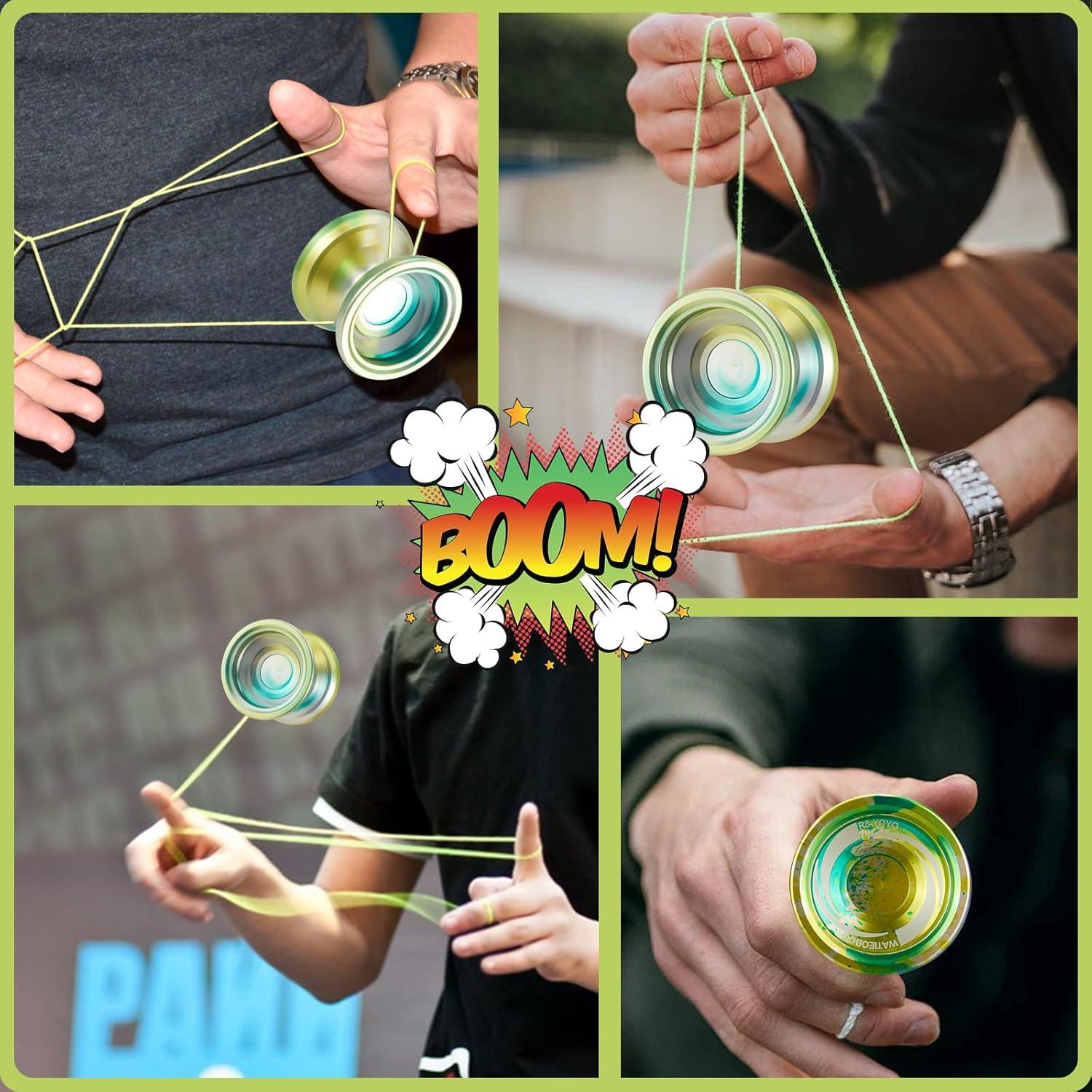 Yo-yo Profesional WATIEOBOO R8 Metal para Principiantes