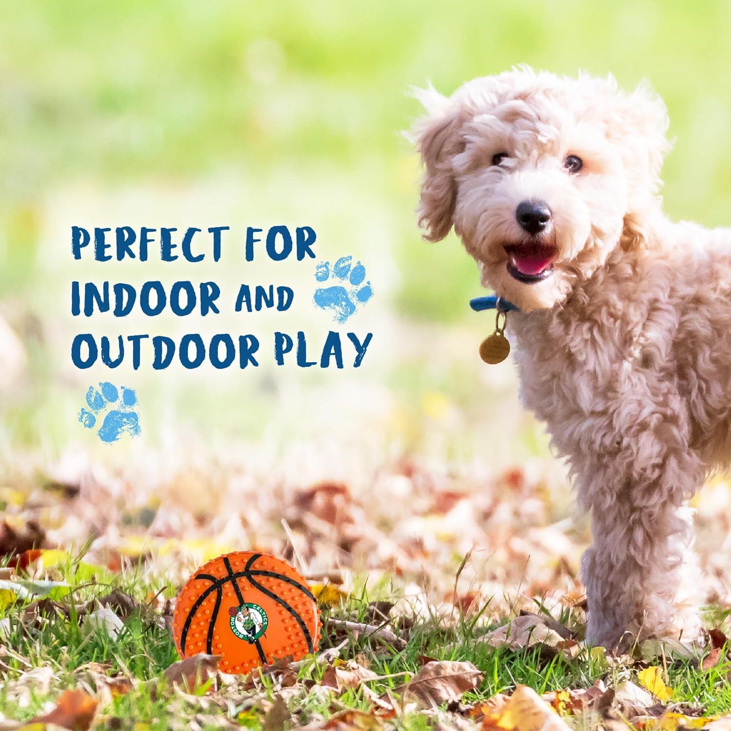 Juguete Masticar Nylon Boston Celtics Pets First 10cm