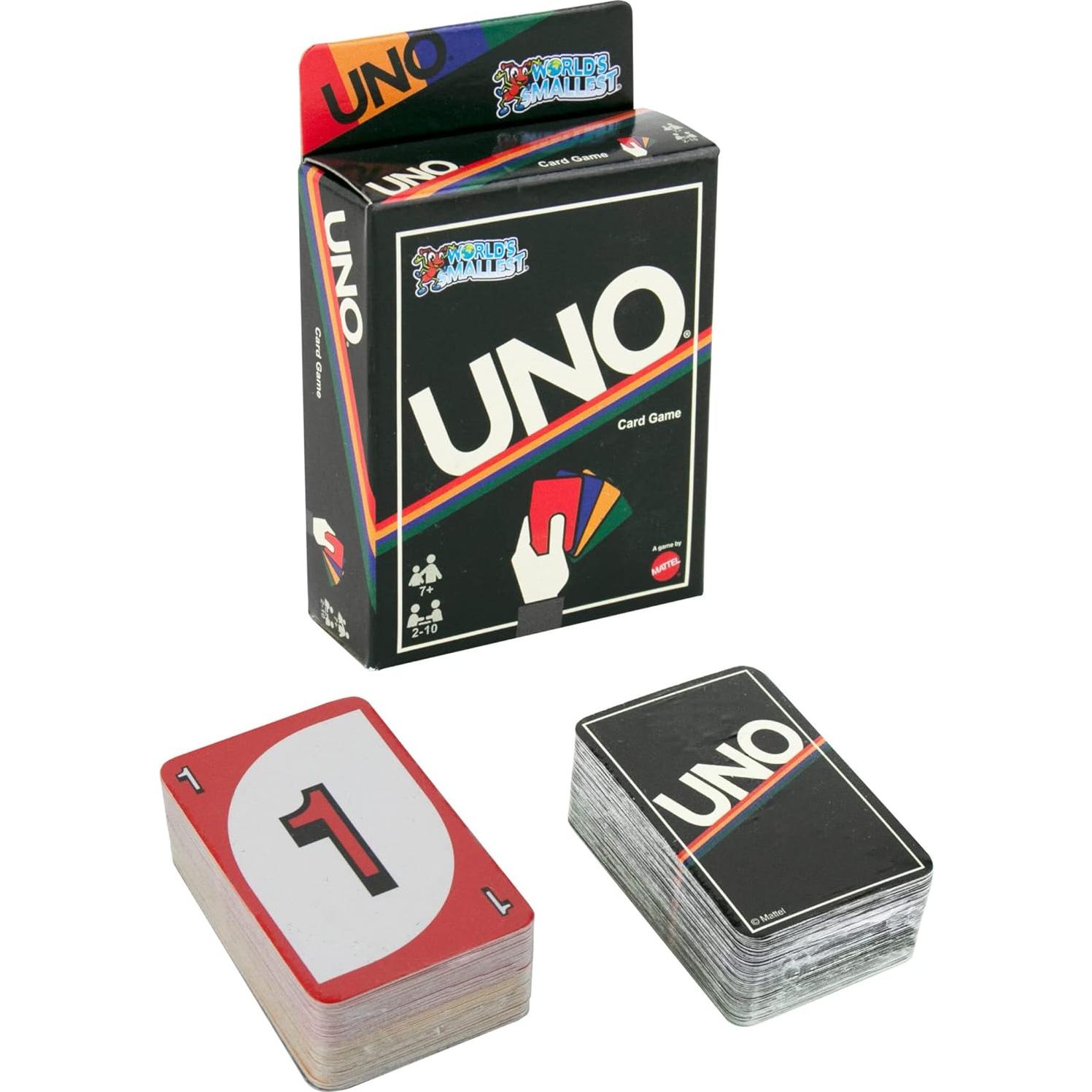 Juego de Cartas UNO Retro Pequeño - Super Impulse - 108 cartas