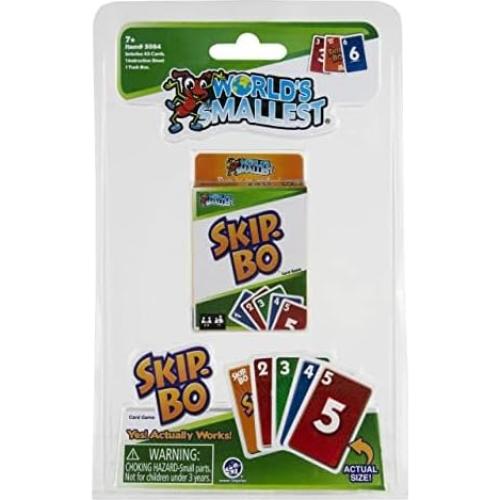 Juego de Cartas Skip-Bo Mini Super Impulse 63 Cartas