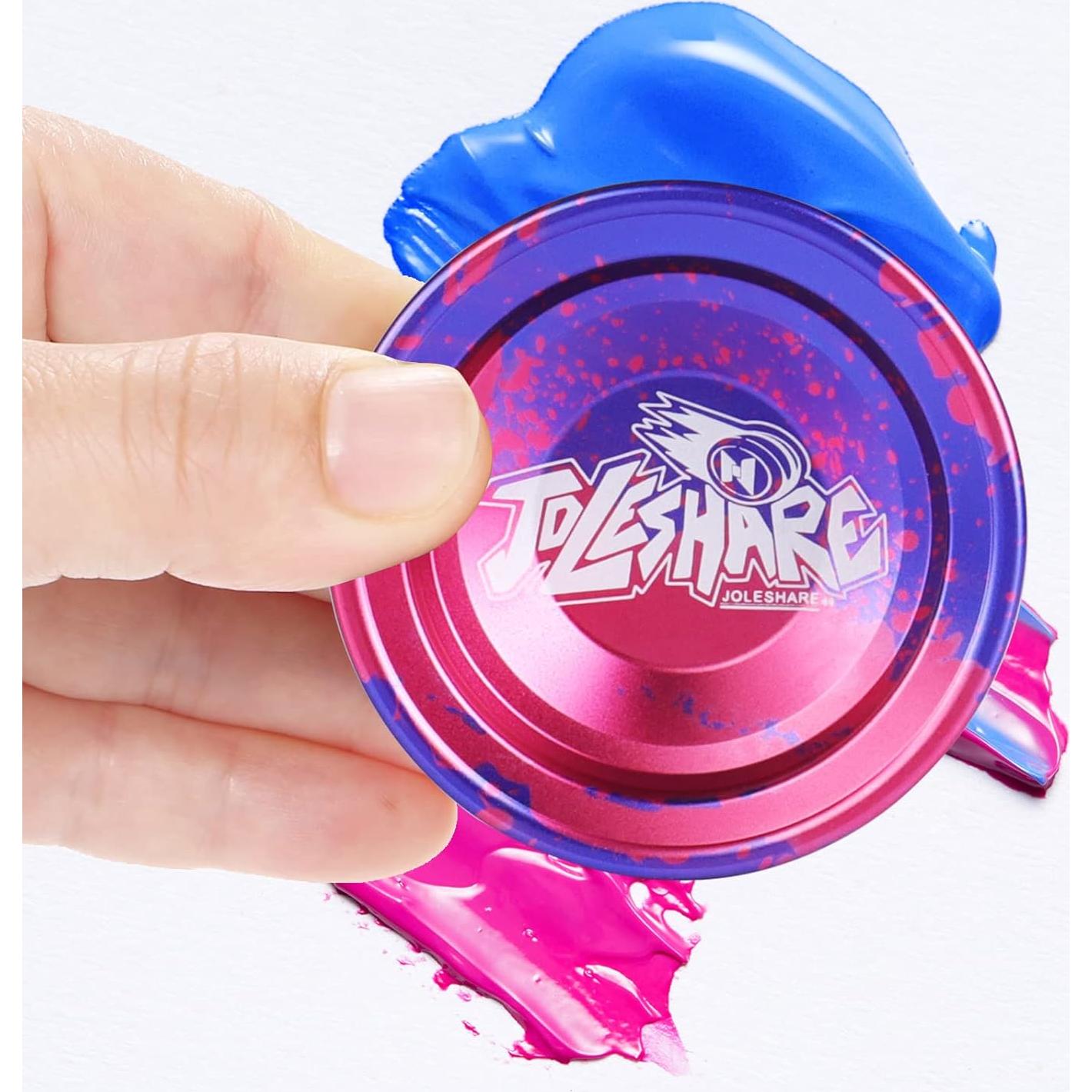 Yoyo Profesional JOLESHARE No Responsivo y Responsivo Rojo Azul