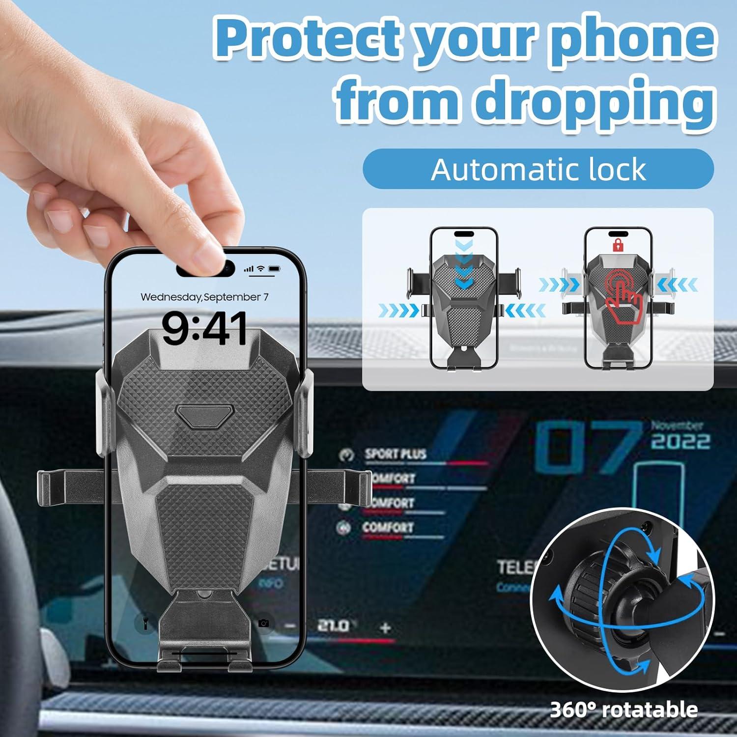 Soporte para teléfono de coche VTVWNM para BMW X5 X6 X7 2023-2025