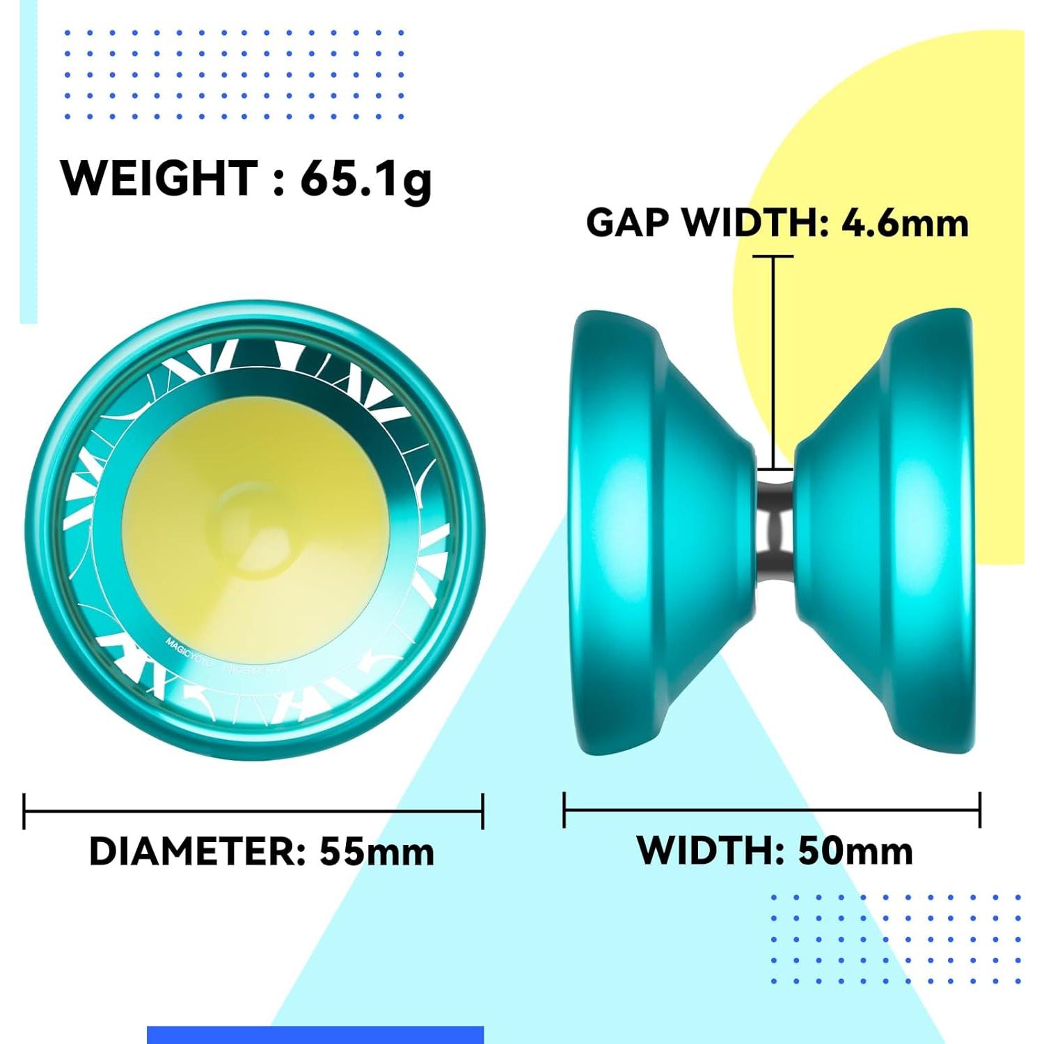 Yo-Yo Profesional V11 + K1 Responsivo para Niños