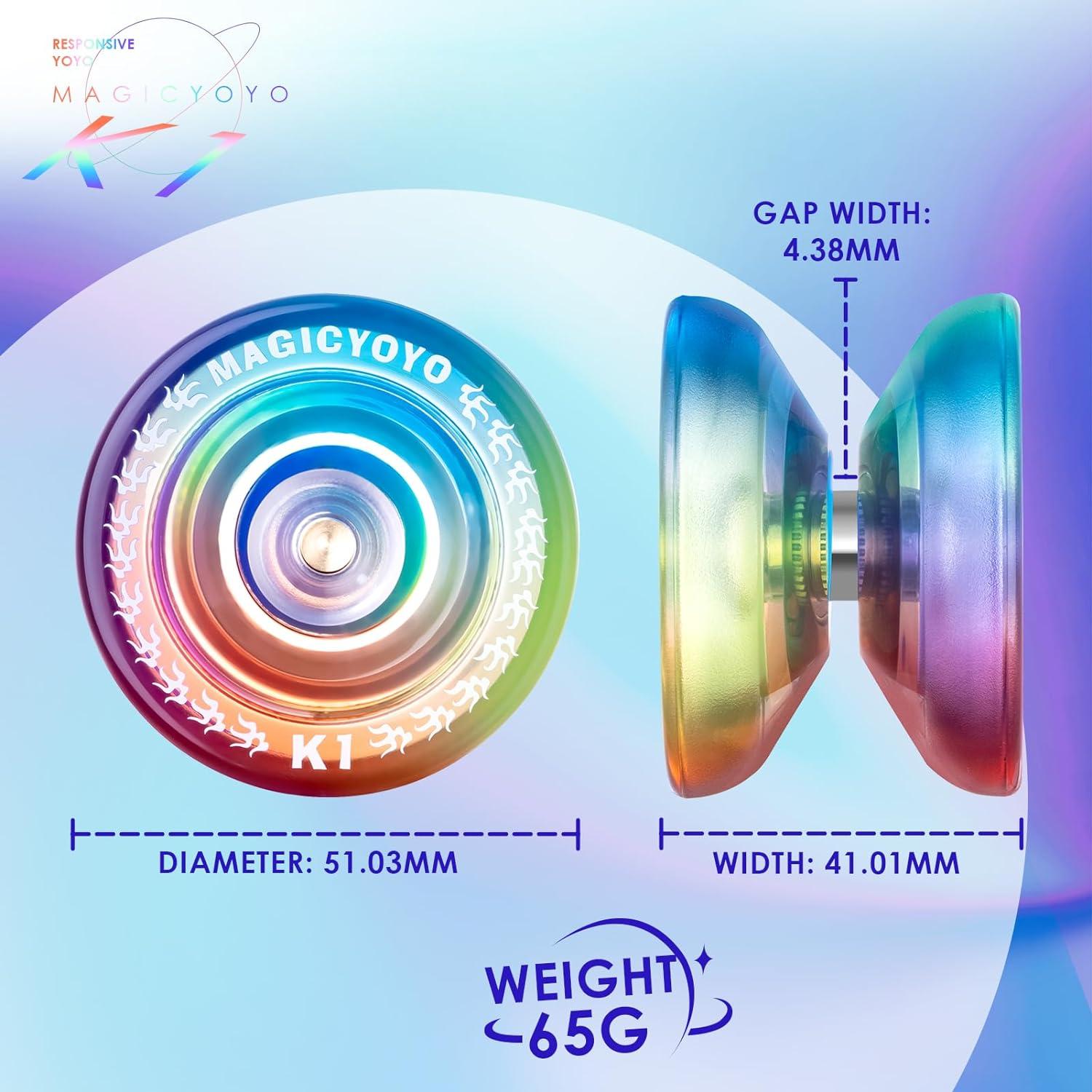 Yo-Yo Profesional V11 + K1 Responsivo para Niños