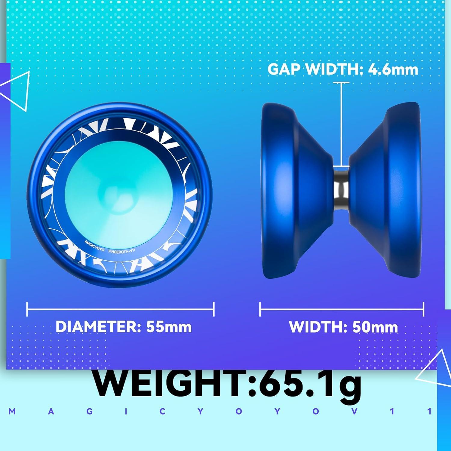 Yoyo Profesional MAGICYOYO V11 y K2 para Principiantes