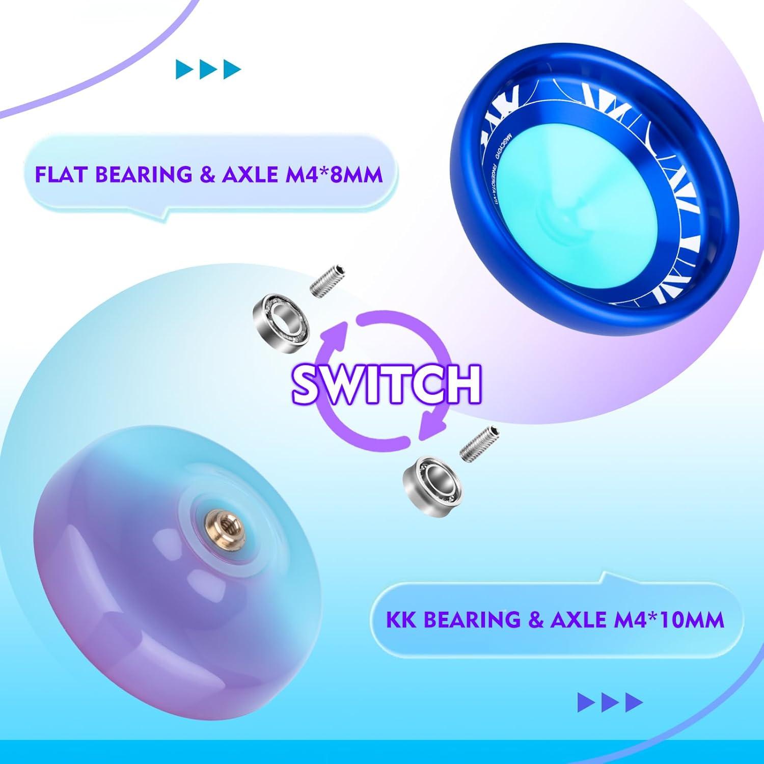 Yoyo Profesional MAGICYOYO V11 y K2 para Principiantes