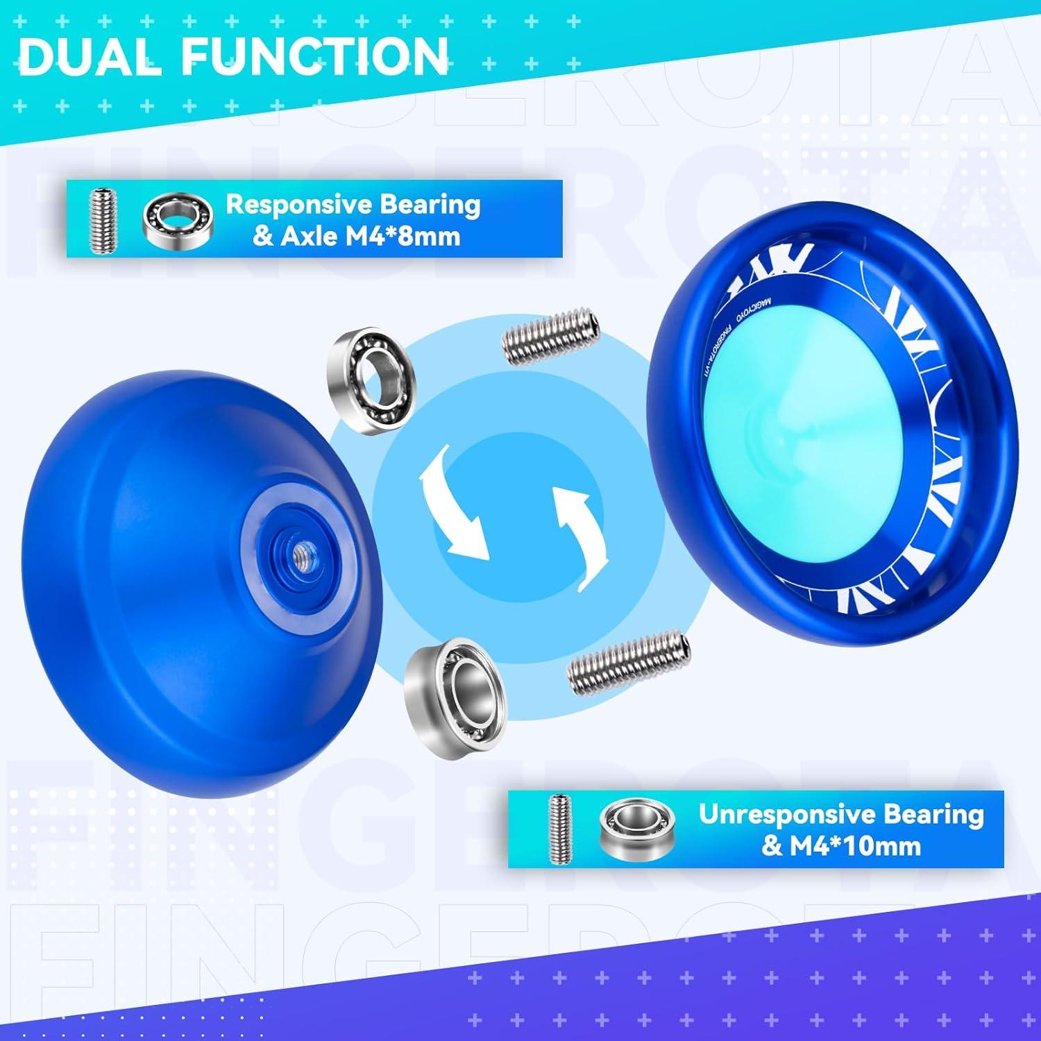 Yoyo Profesional MAGICYOYO V11 y K2 para Principiantes