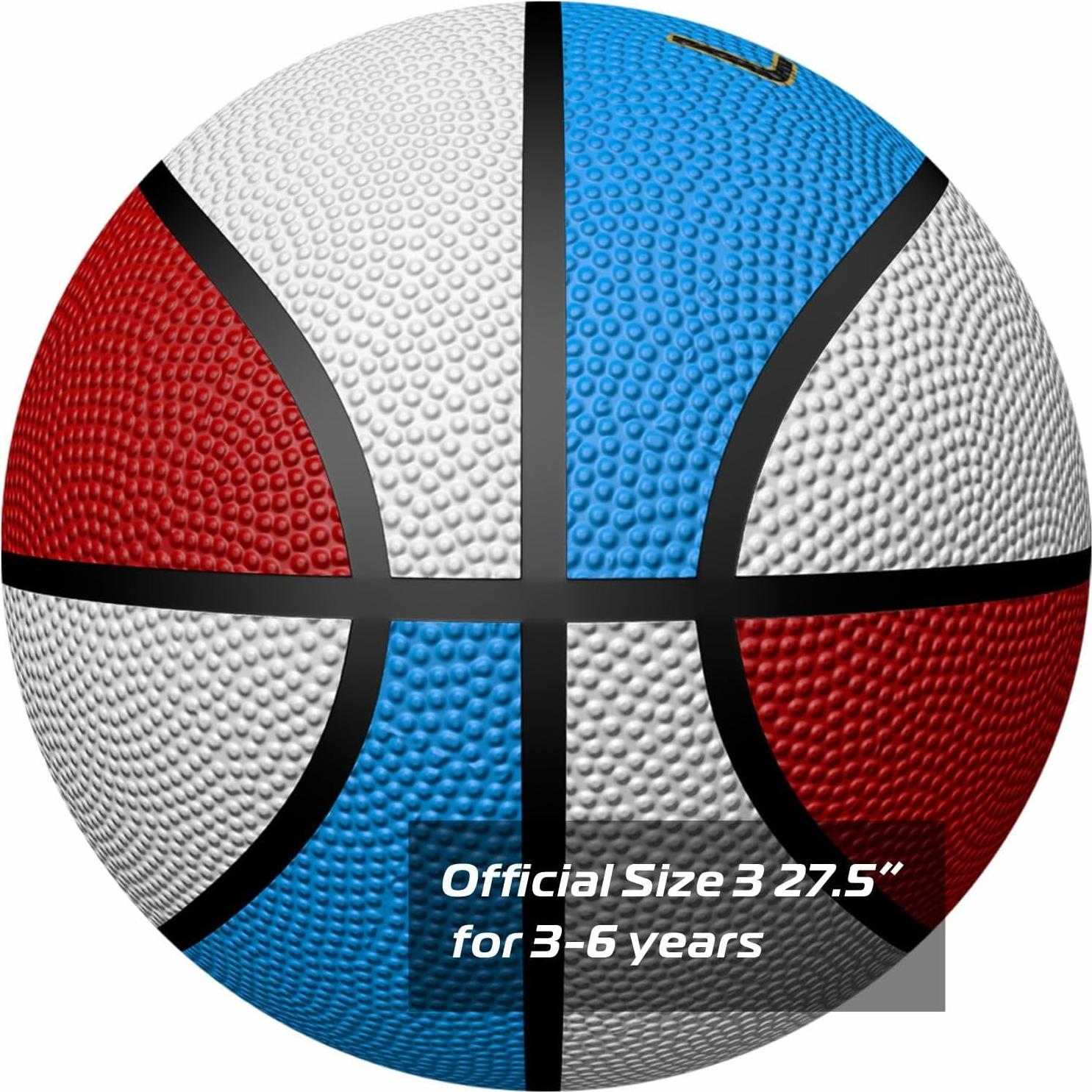 Balón de Baloncesto Longsail Tamaño 3 Goma 57.15 cm