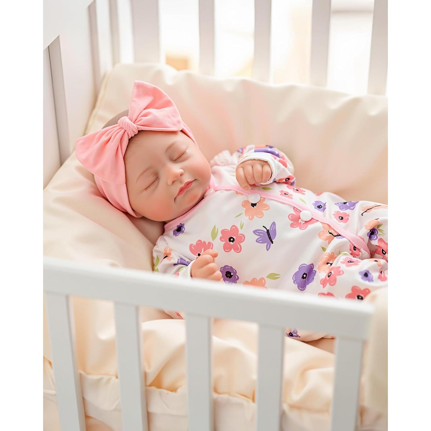 Muñeca Reborn BABESIDE Connie 50,8 cm Realista con Accesorios