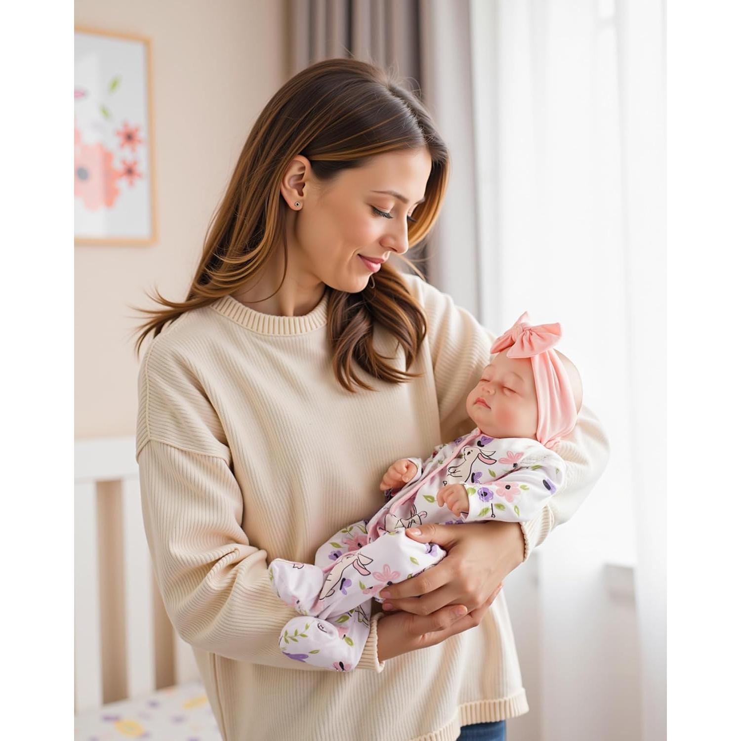 Muñeca Reborn BABESIDE Connie 50,8 cm Realista con Accesorios