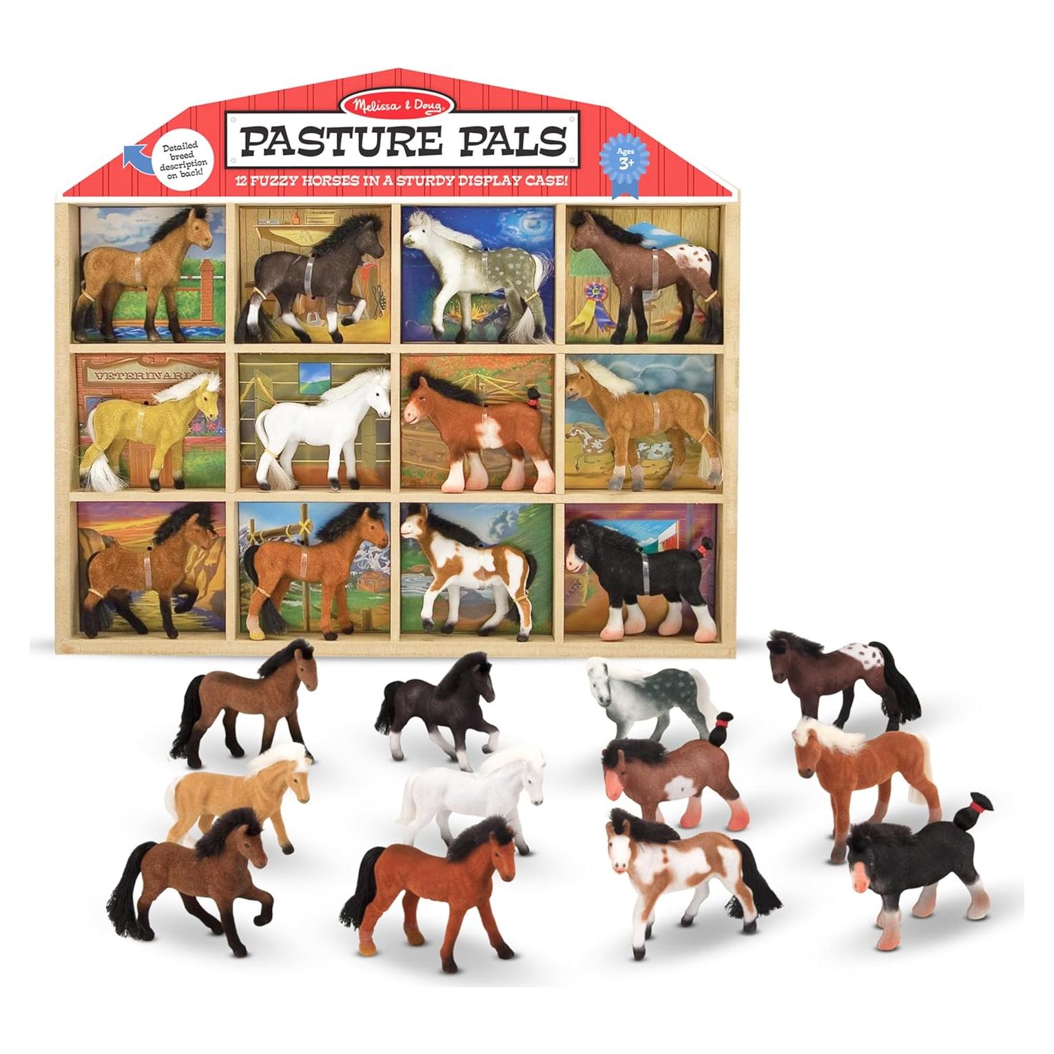 Juguete Caballos Coleccionables Melissa & Doug - 12 Figuras