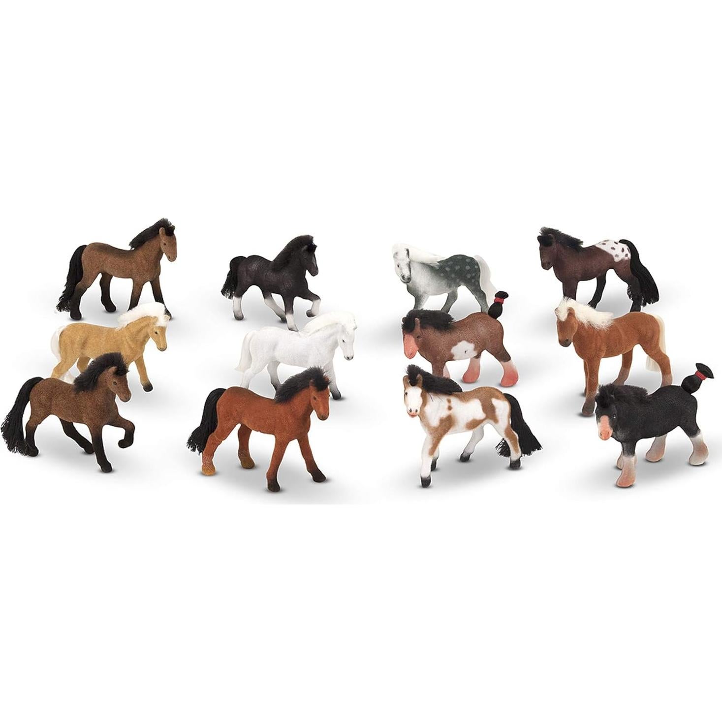 Juguete Caballos Coleccionables Melissa & Doug - 12 Figuras