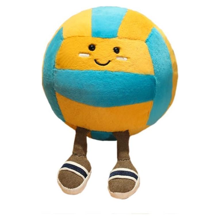 Cojín de Peluche Fútbol XIYUAN 27,9x17,8cm Suave y Divertido